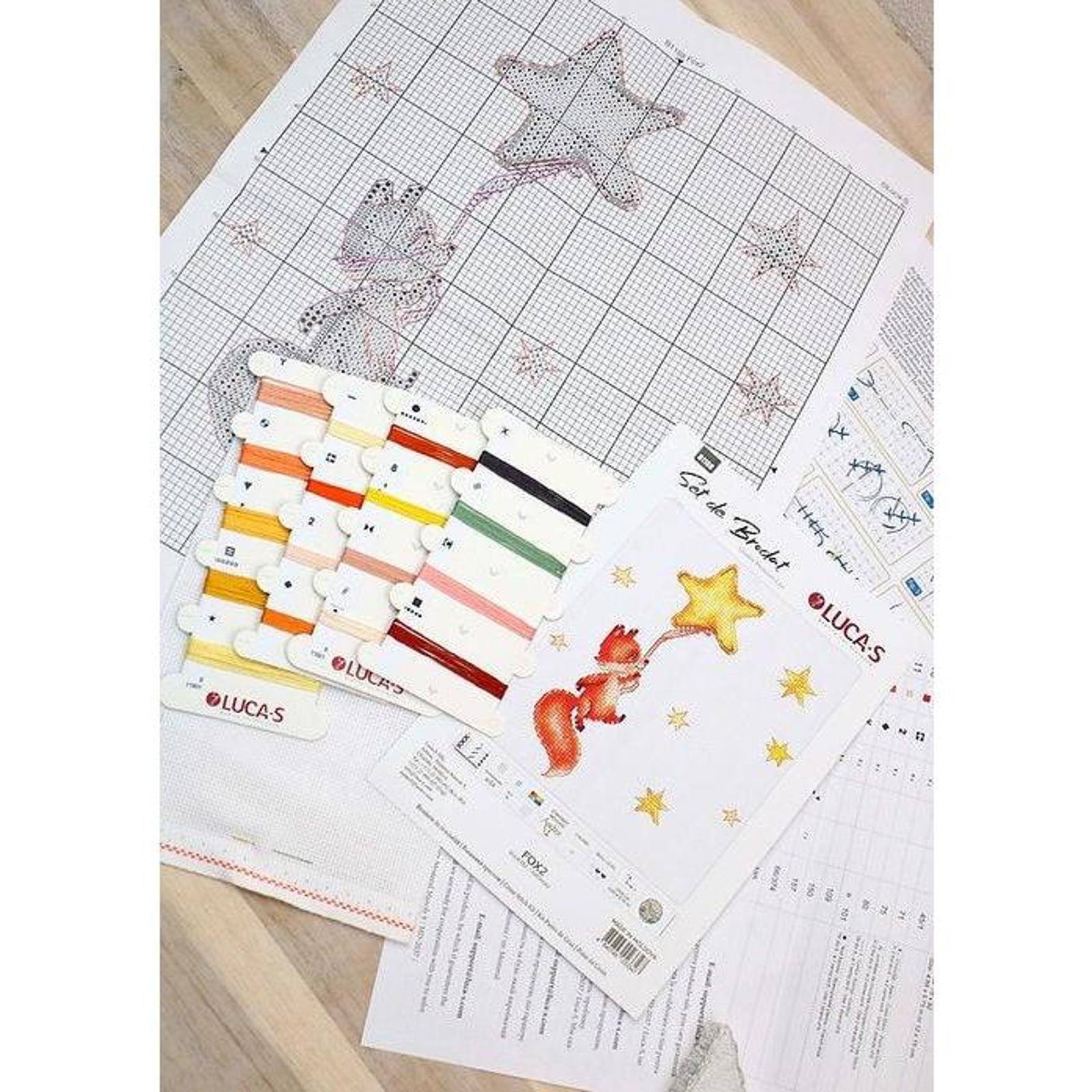 Luca-s Fox 2 Counted Cross Stitch Kit