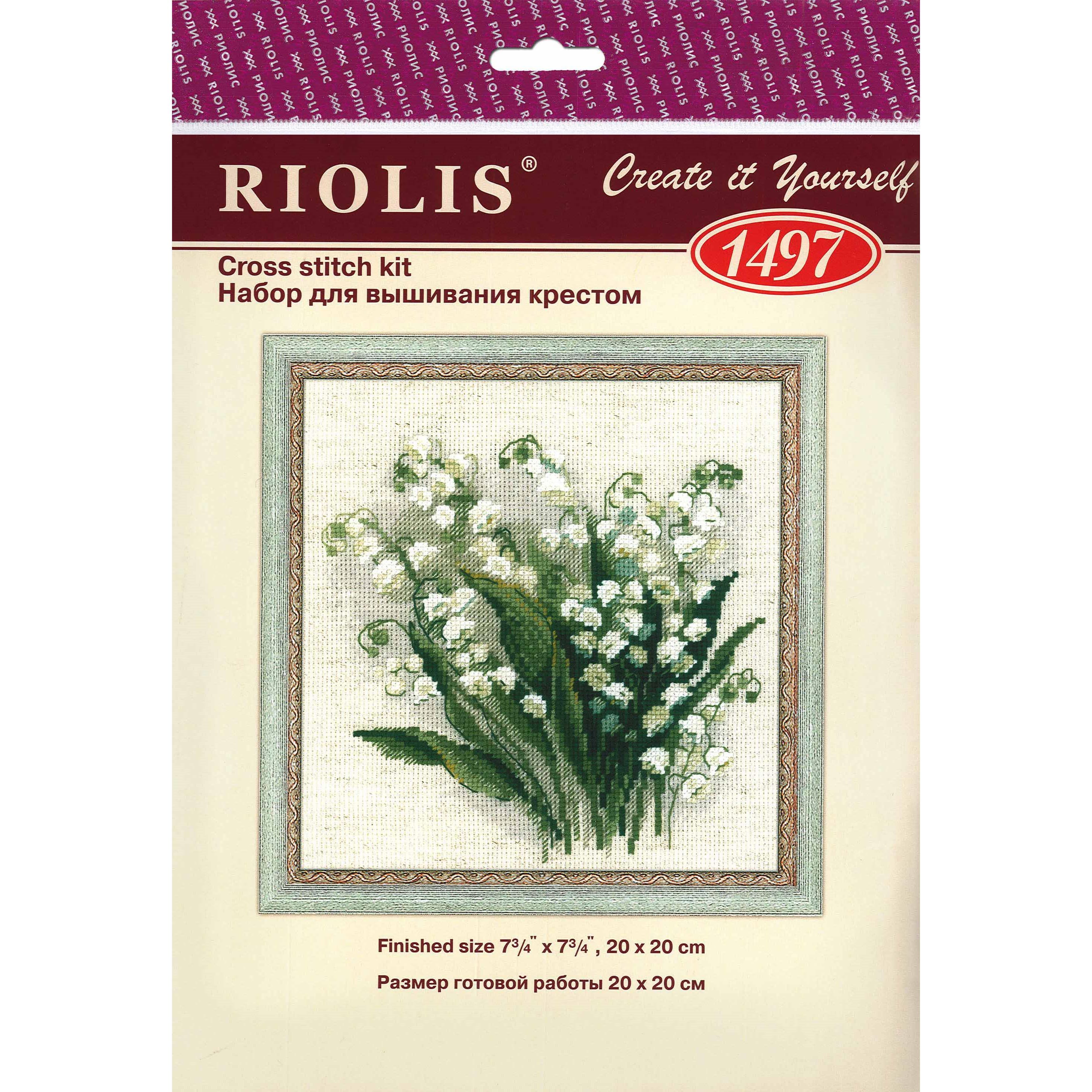 Riolis Cross Stitch Kit Lilly of the Valley • Price »