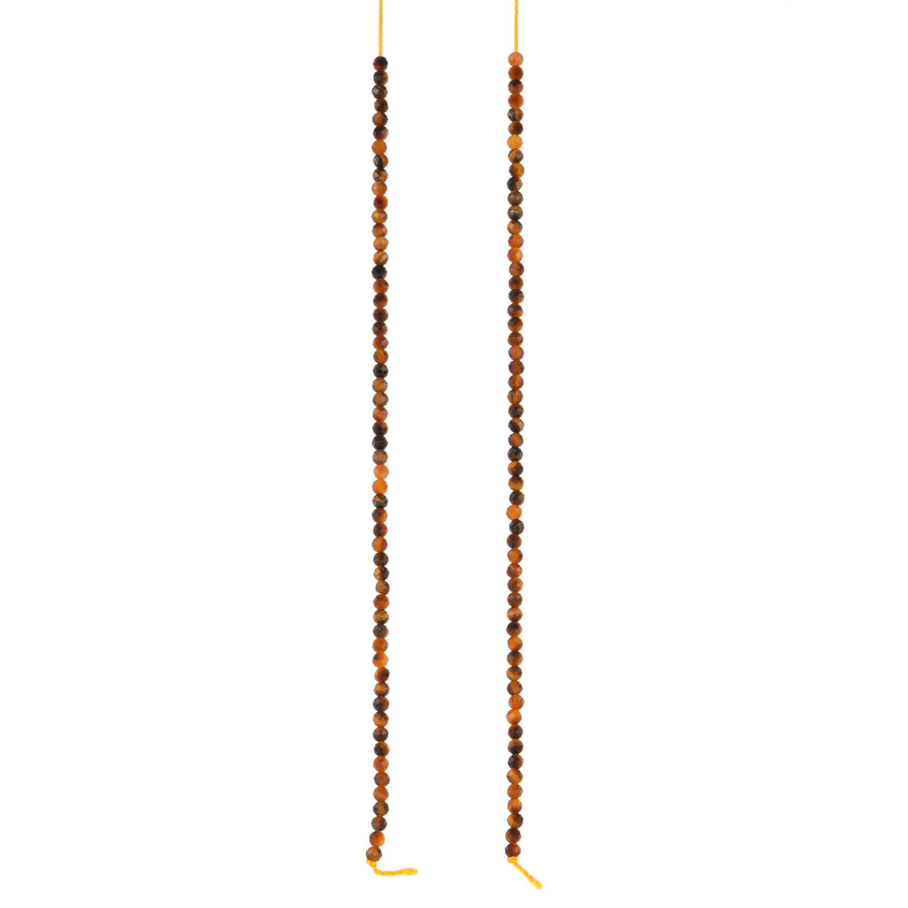Tiger&#x27;s Eye Faceted Round Beads, 2mm by Bead Landing&#x2122;