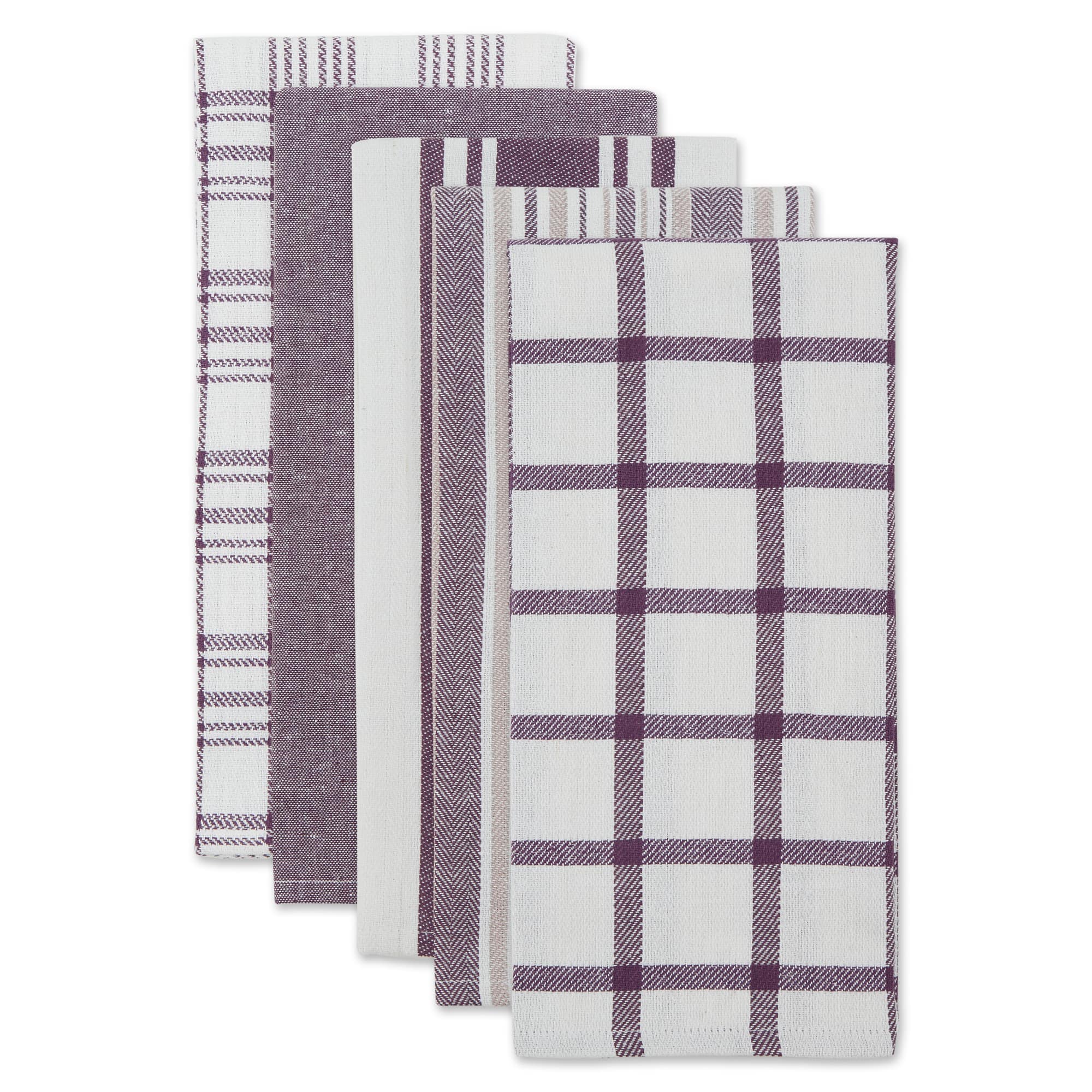 DII&#xAE; Woven Dish Towels, 5ct.