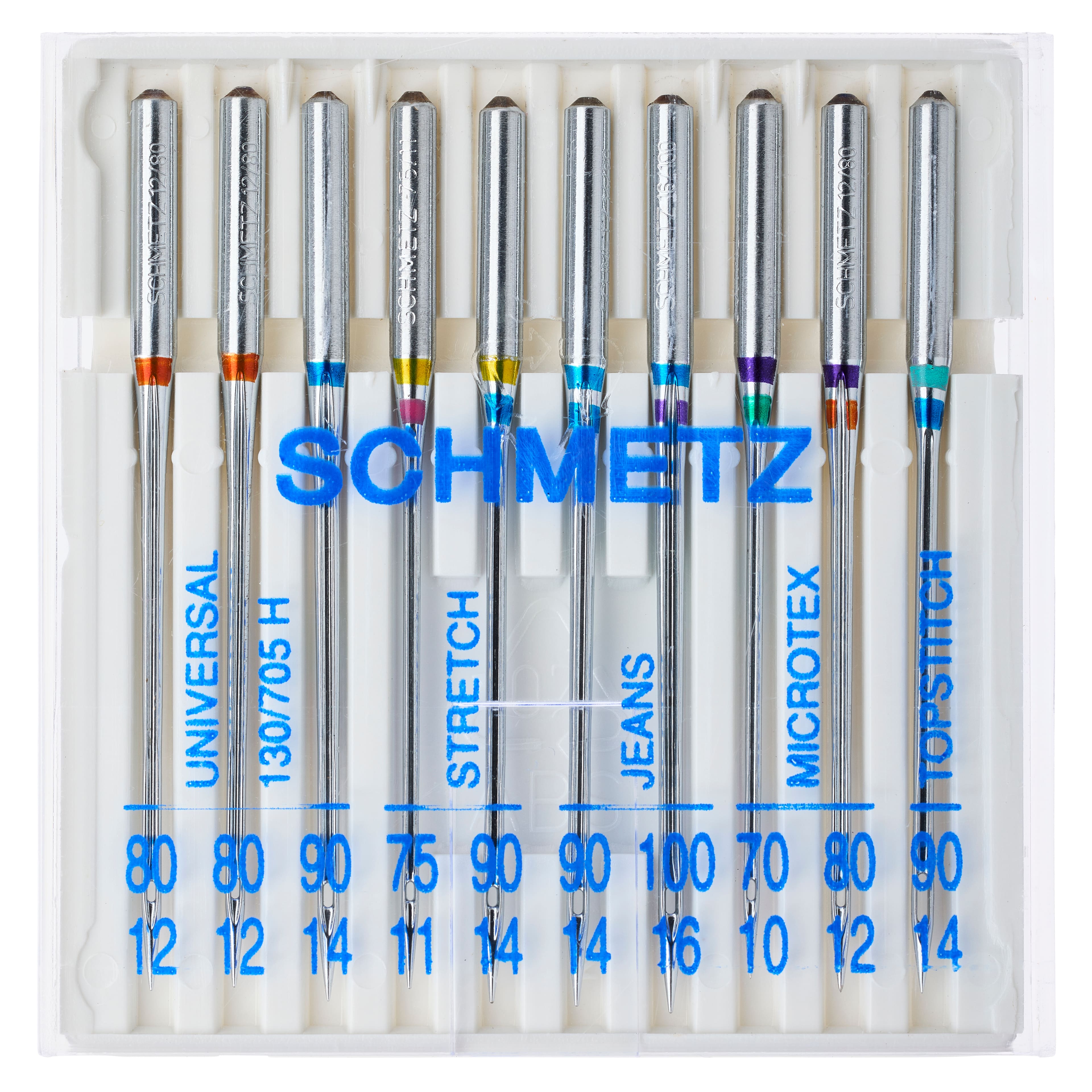 10 Packs: 10 ct. (100 total) Schmetz Needle Costume Pack