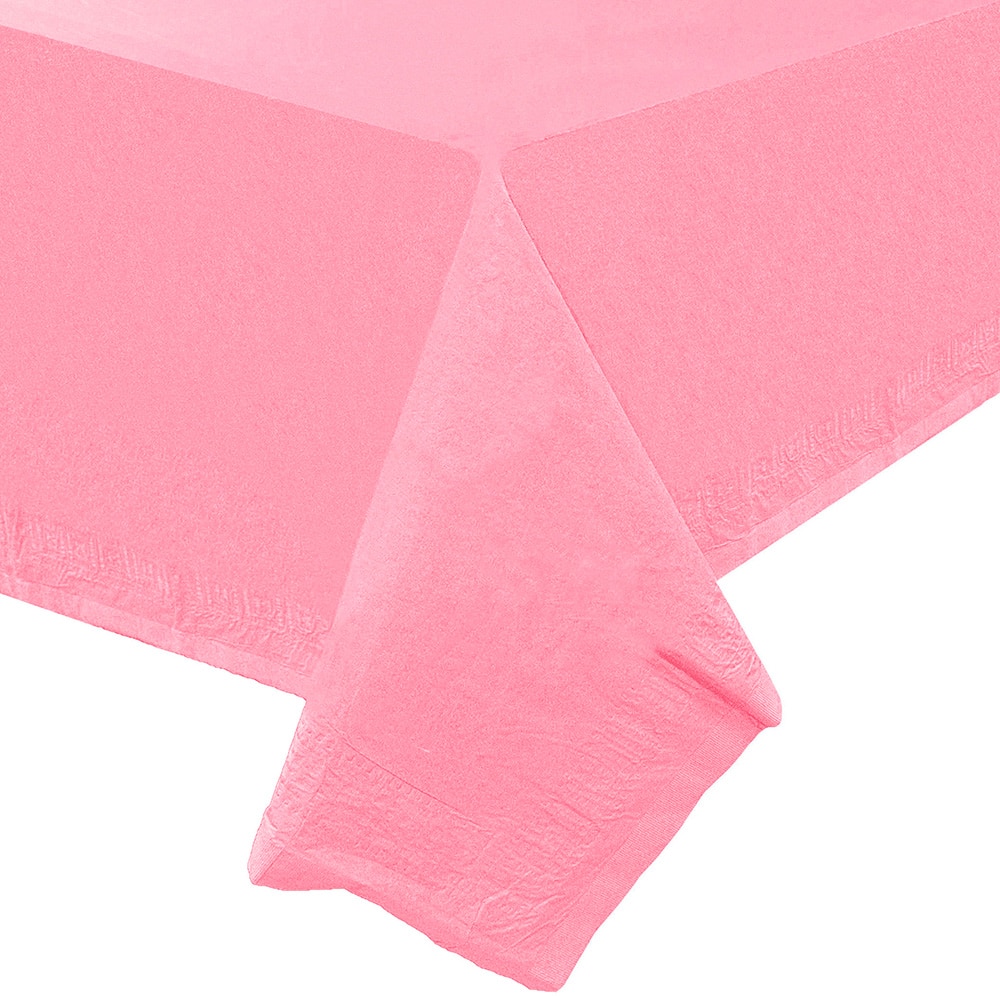 JAM Paper 108" Rectangular Plastic Lined Paper Table Cover