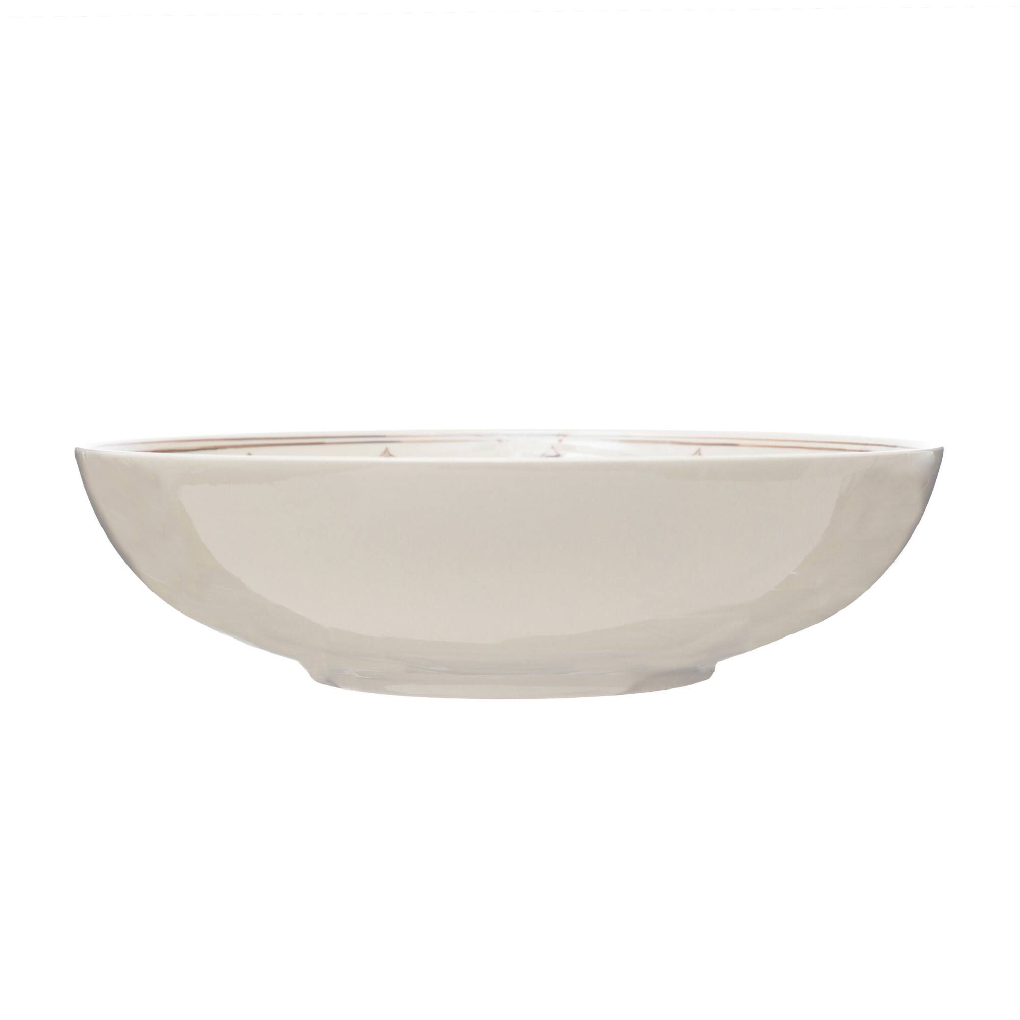 Hello Honey&#xAE; 14&#x22; Hand Painted Ceramic Serving Bowl