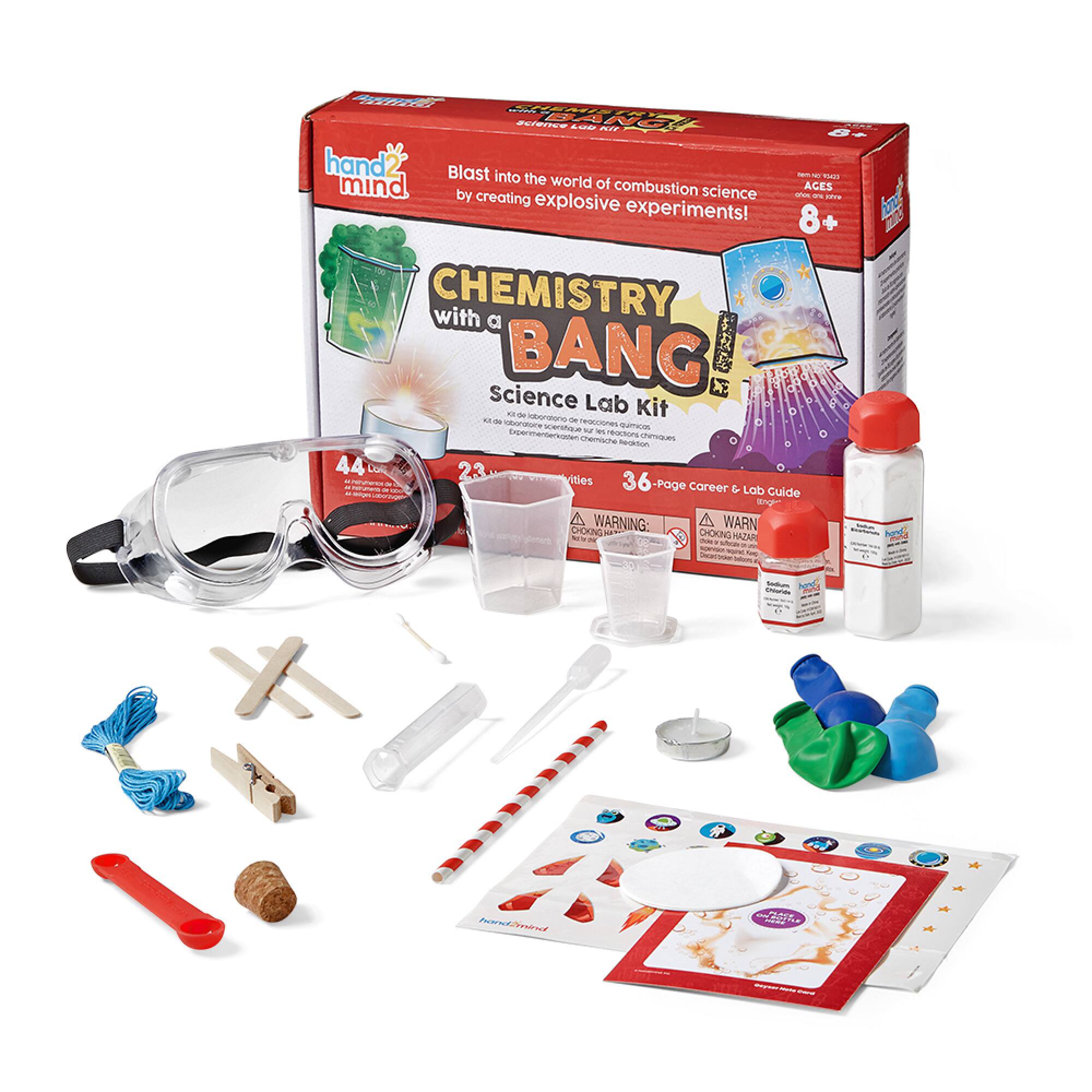hand2mind® Chemistry With a Bang! Science Lab Kit
