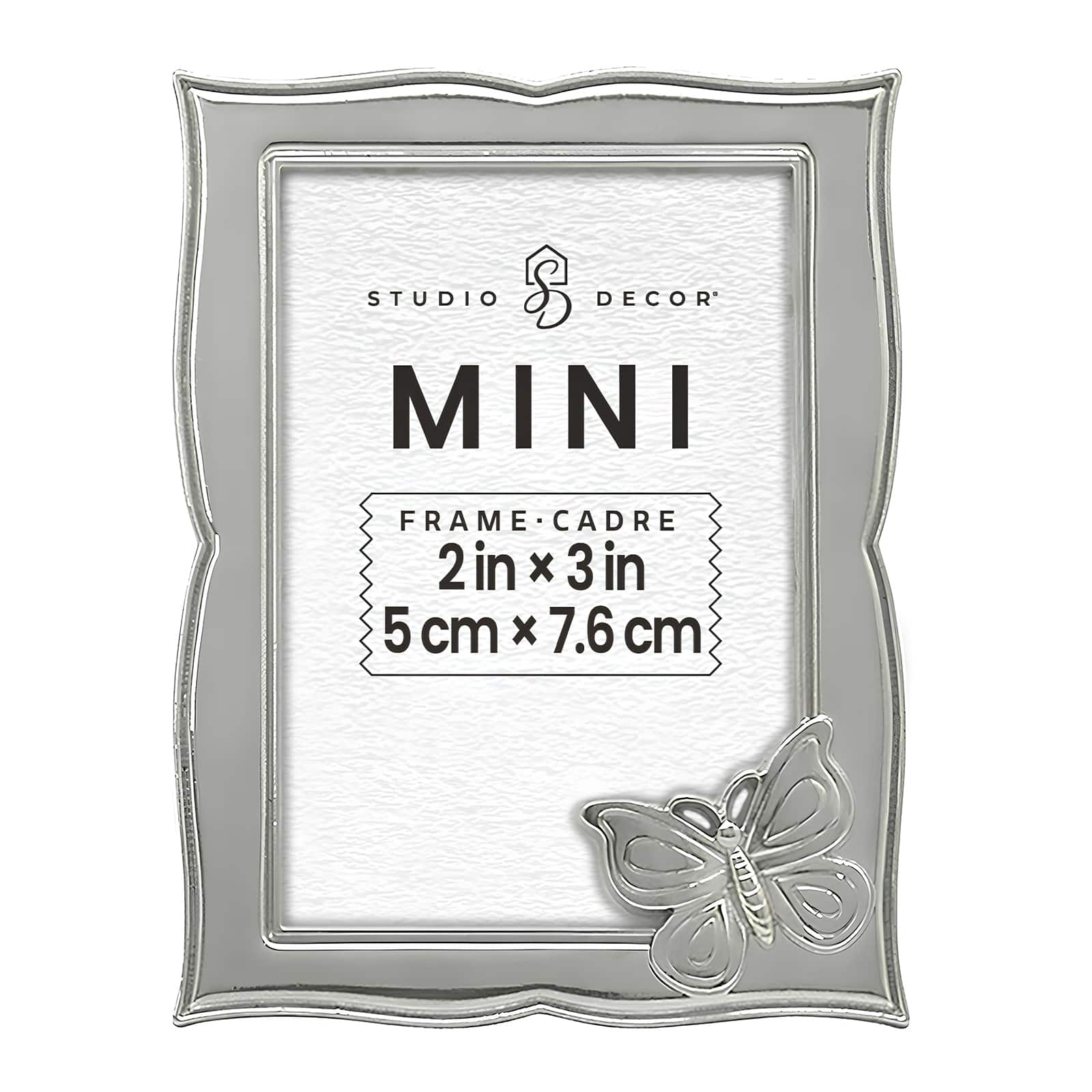 Mini Silver Buttefly Frame by Studio Décor®