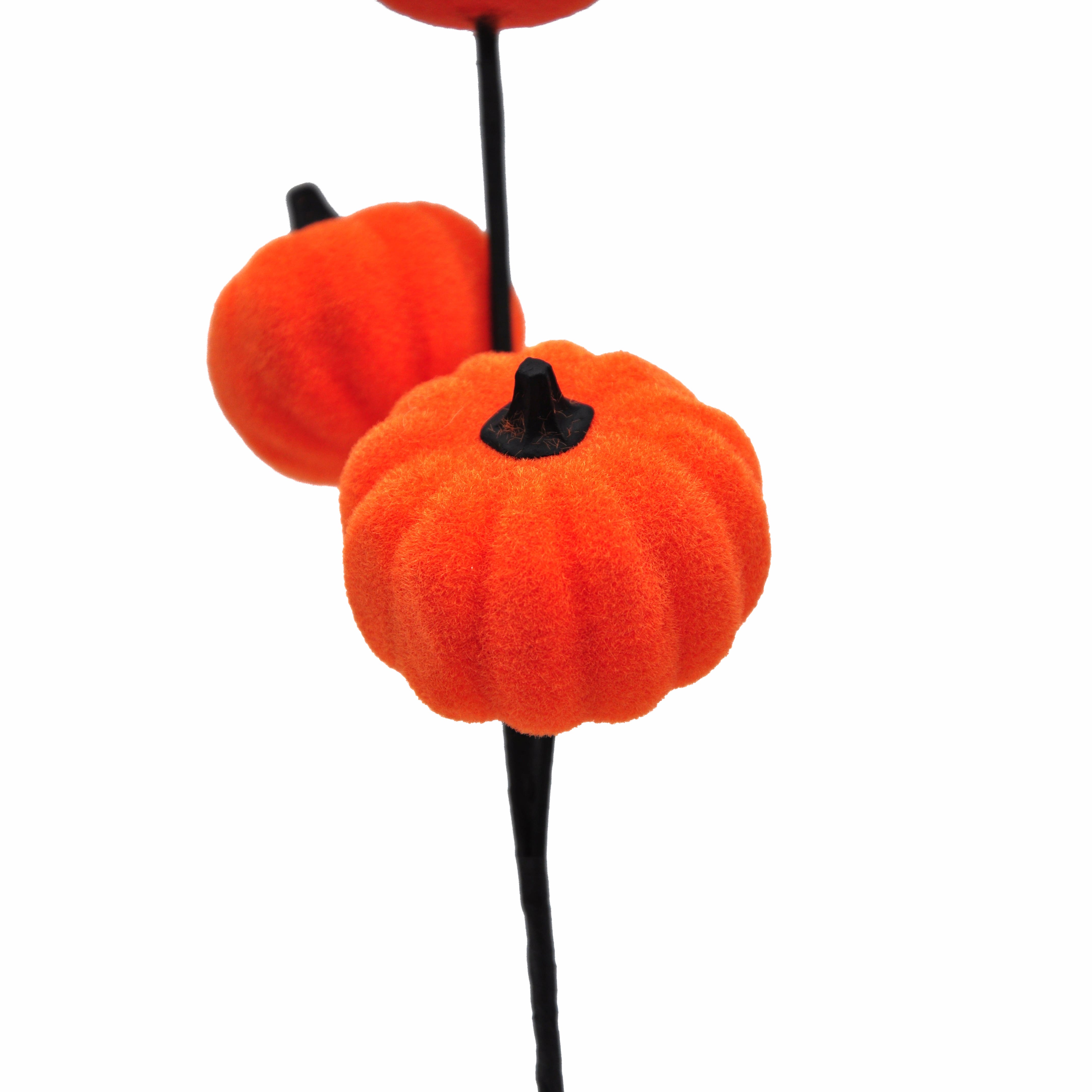 13&#x22; Orange Trio Pumpkin Pick by Ashland&#xAE;