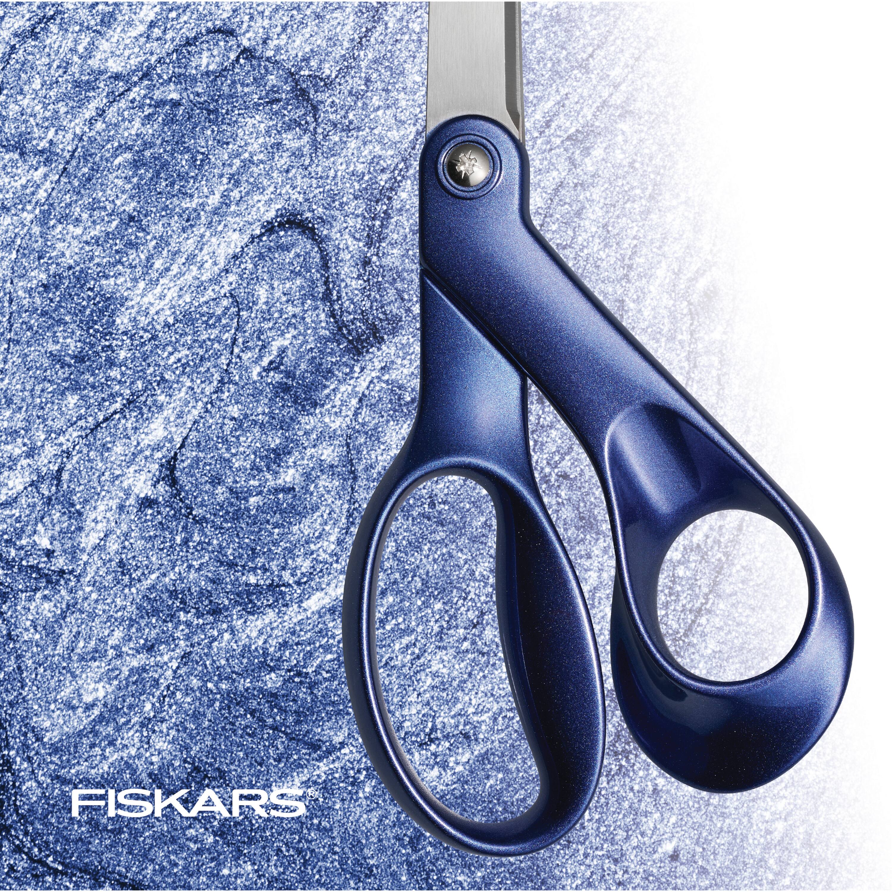 Fiskars&#xAE; Explore 8&#x22; Blue Expanse Metallic Scissors