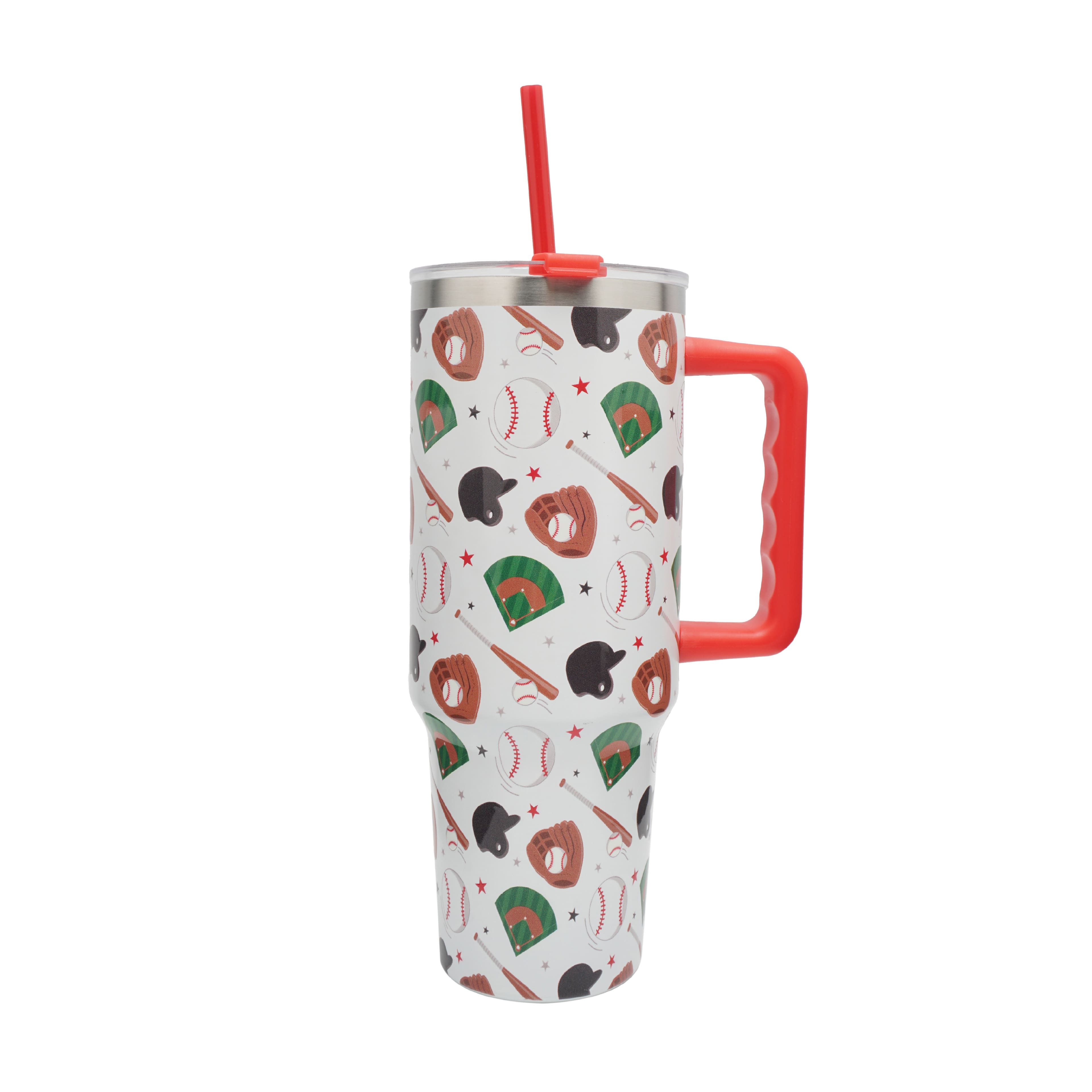 40oz. Baseball Stainless Steel Insulated Tumbler by Ashland&#xAE;