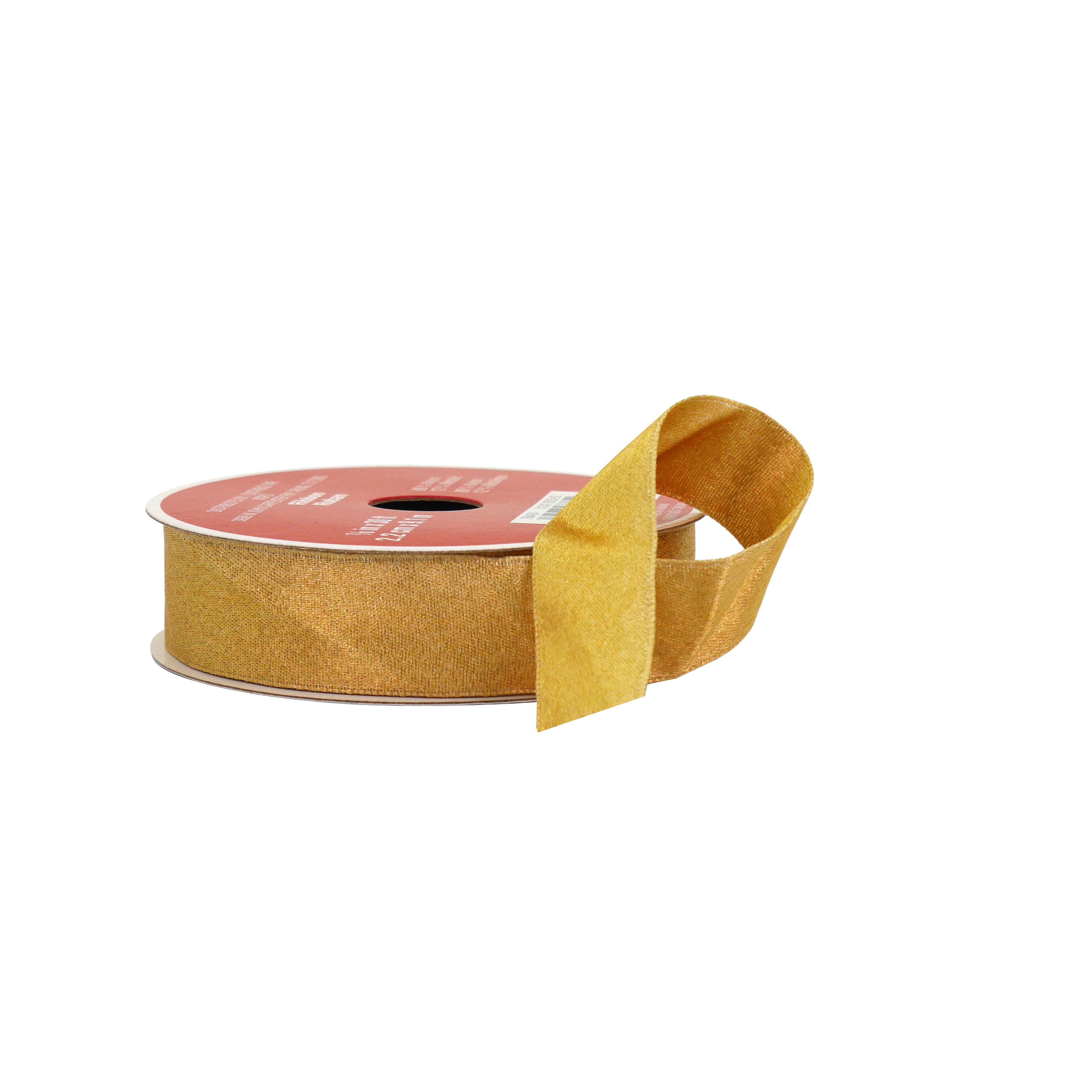 7/8&#x22; x 30ft. Gold Shimmer Ribbon by Celebrate It&#xAE;
