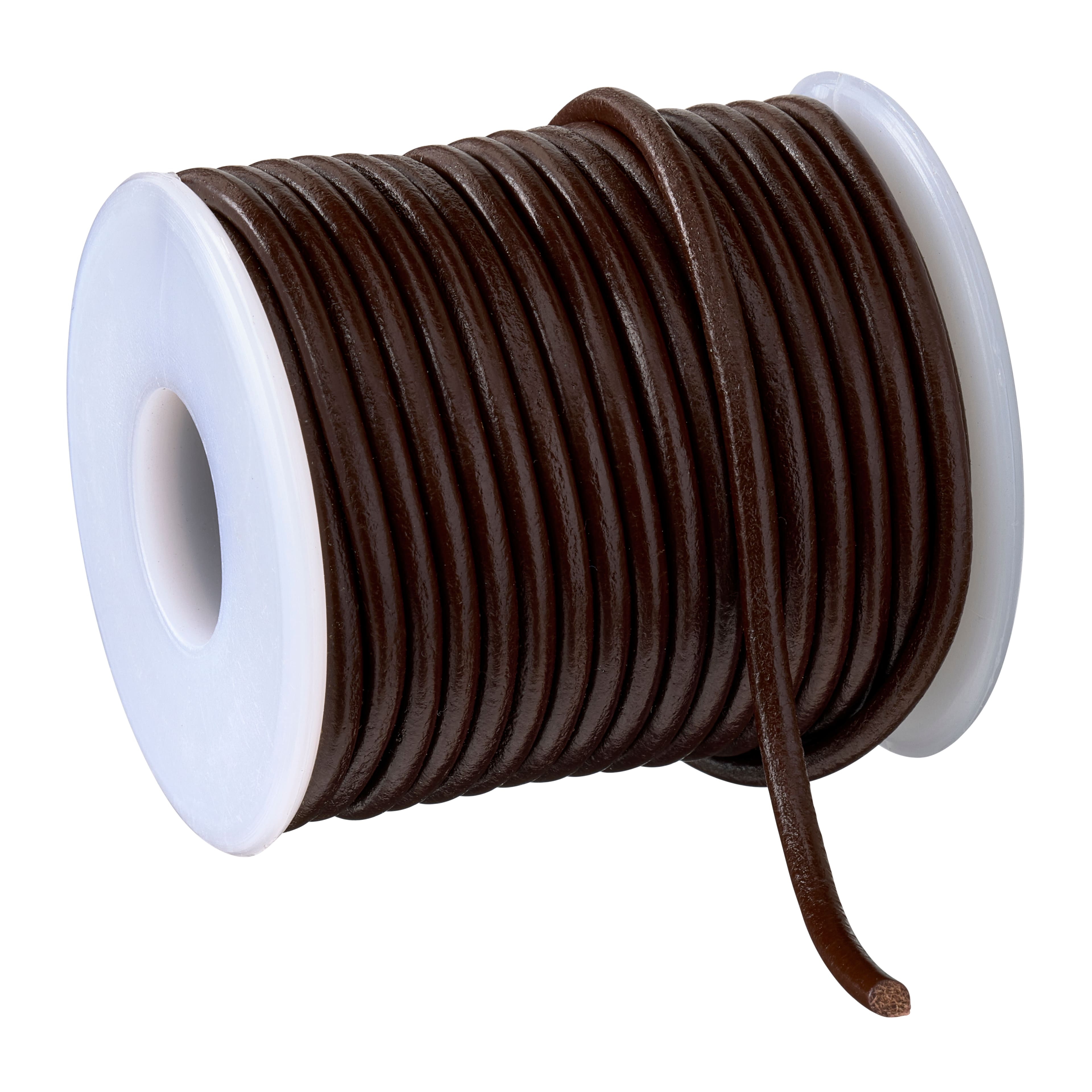 3mm Round Leather Lace by Bead Landing™