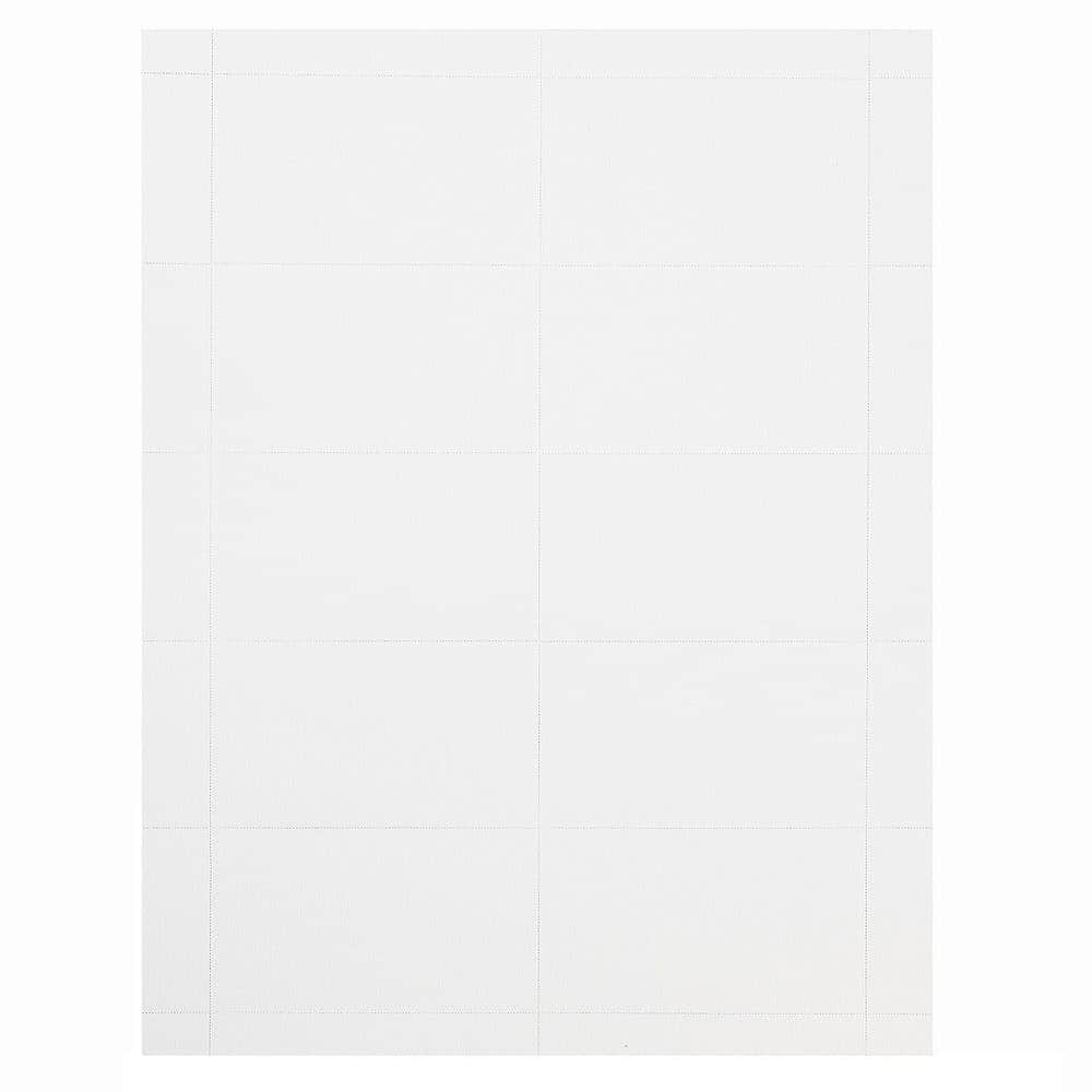 JAM Paper 3.5" x 2" Printable Business Cards, 100ct.