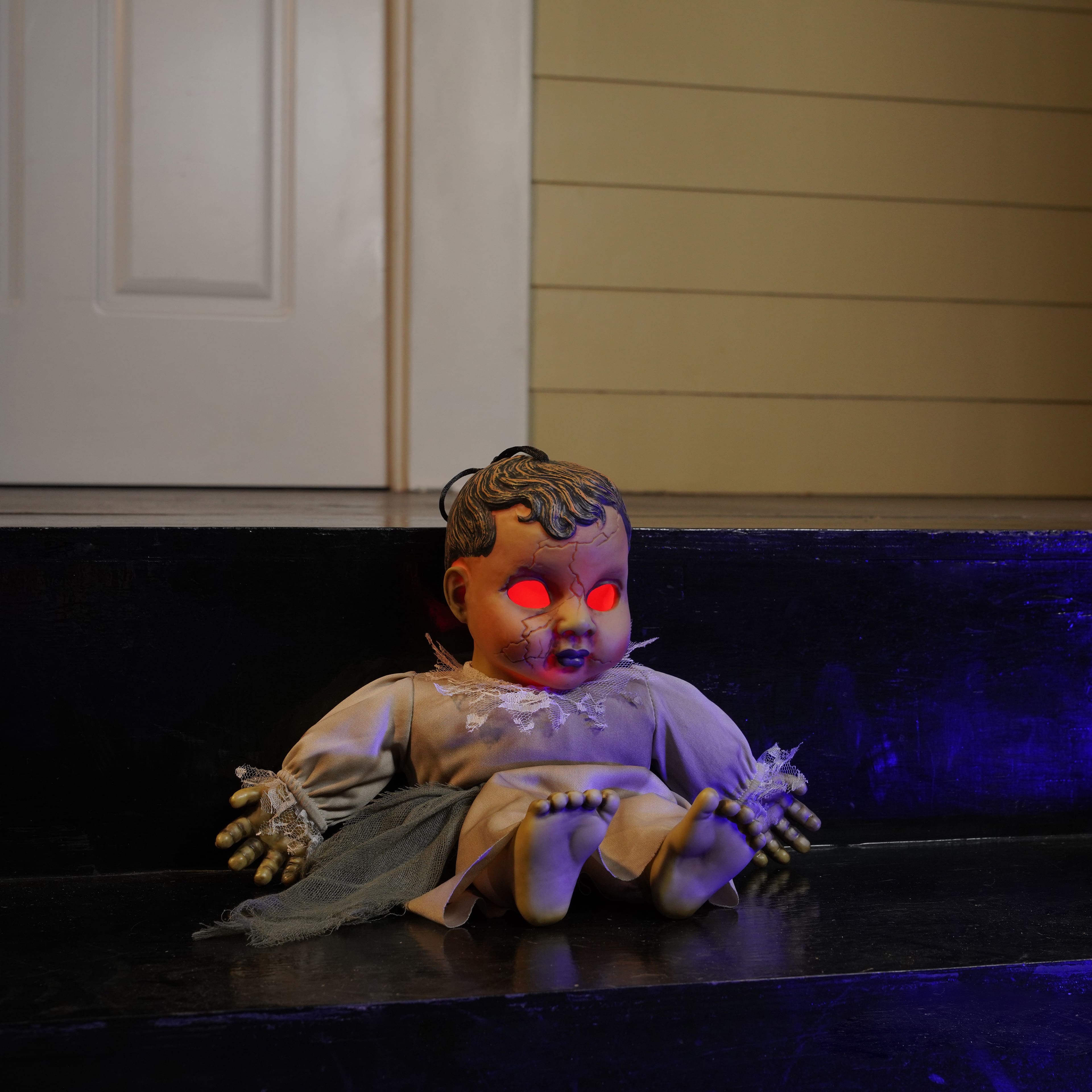19&#x22; LED Sound Activated Haunted Doll D&#xE9;cor by Ashland&#xAE;