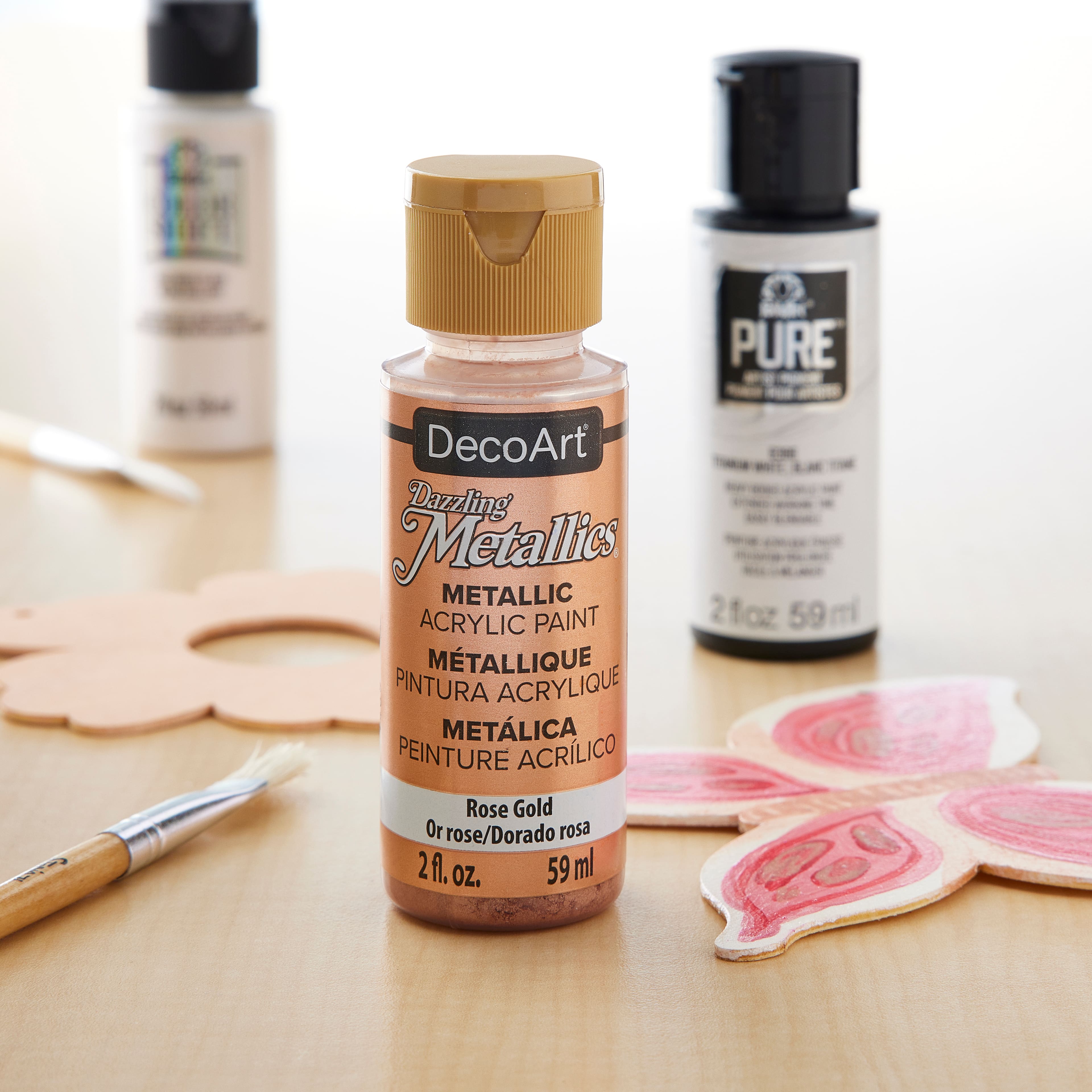12 Pack: DecoArt® Dazzling Metallics® Paint, 2oz.