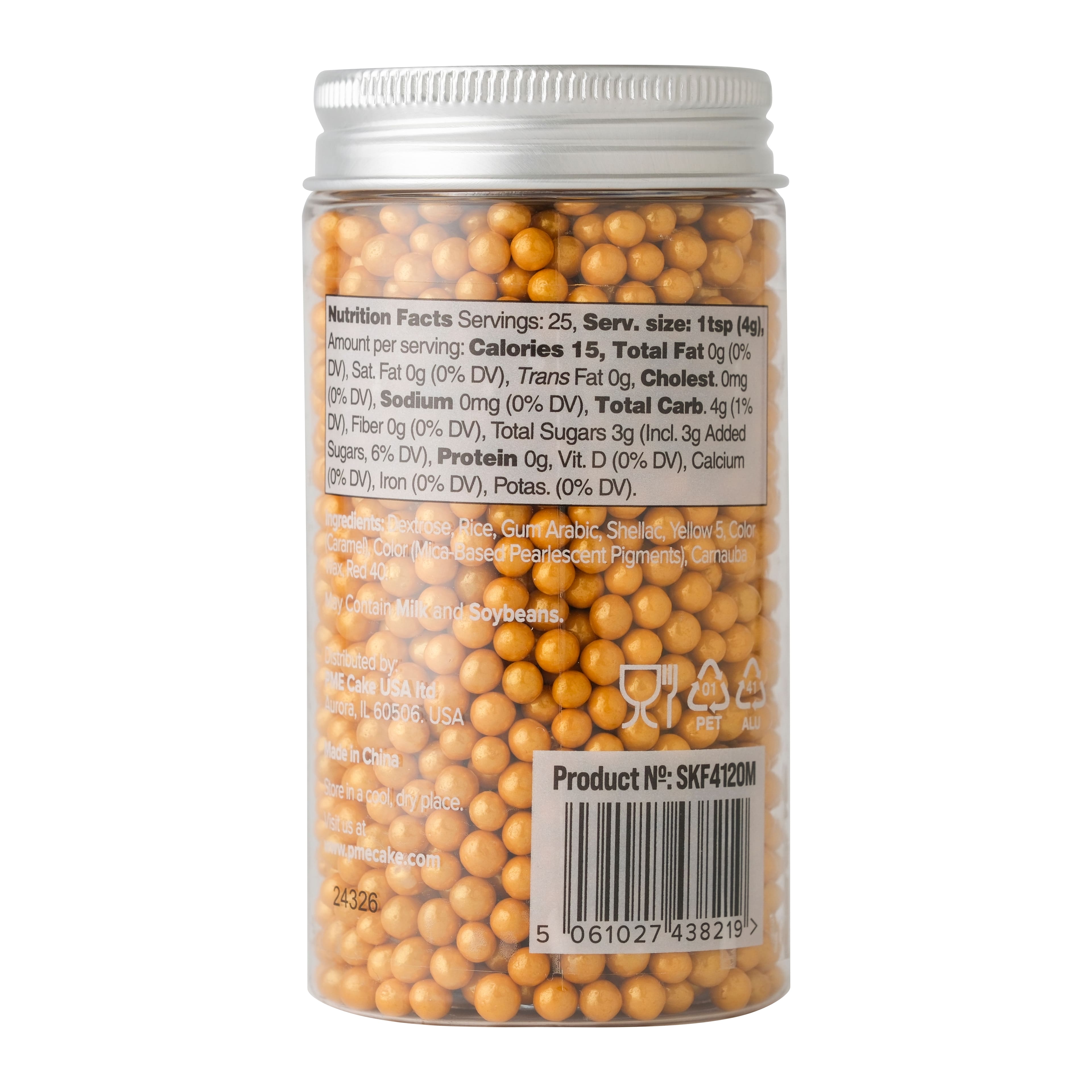 PME Cake Sweet Street&#xAE; 3.5oz. Cake Decorating Pearls