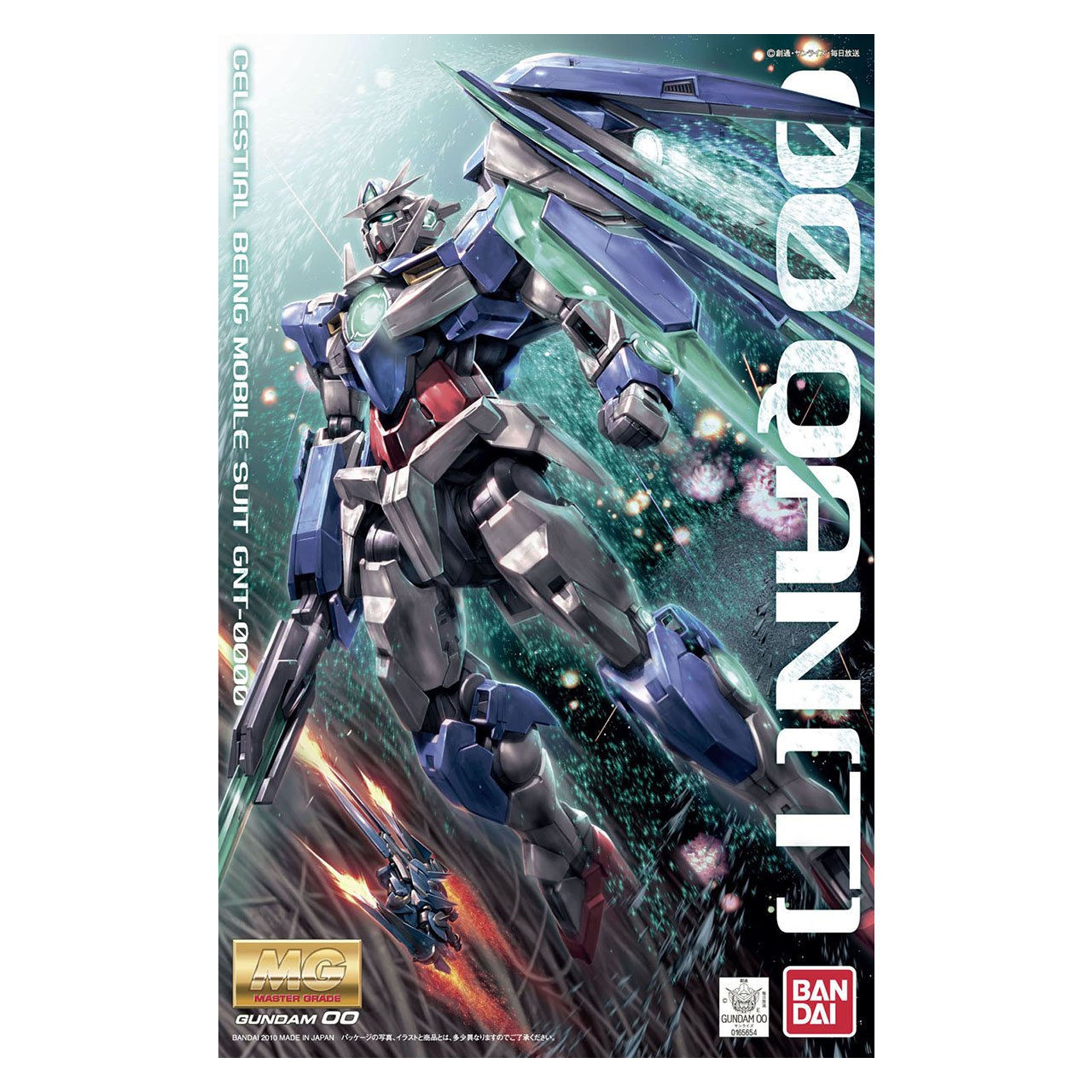 Bandai MG Gundam 00 QAN(T) Celestial Being Mobile Suit Model Kit