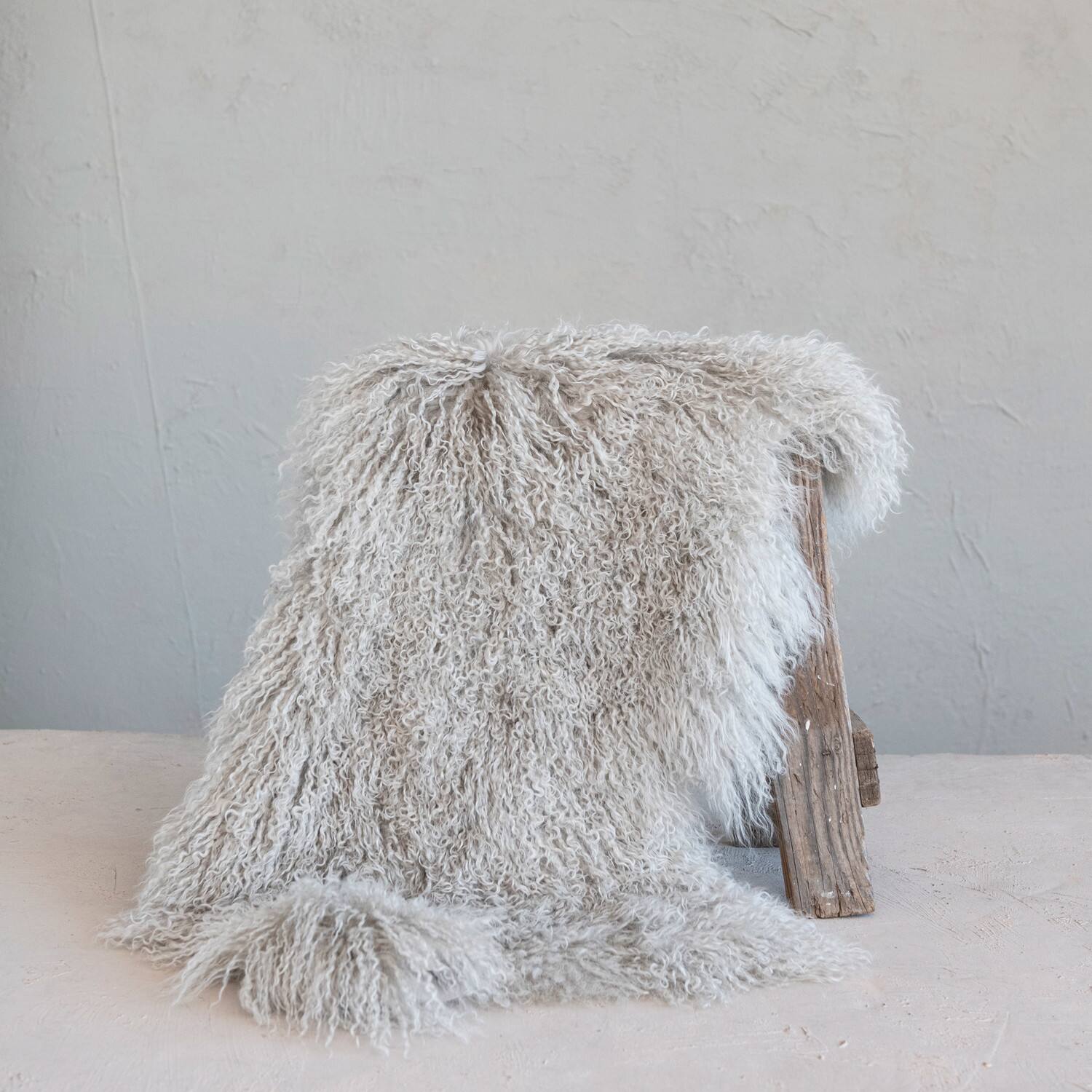 Hello Honey® 2.5ft. x 4ft. Tibetan Lamb Fur Rug