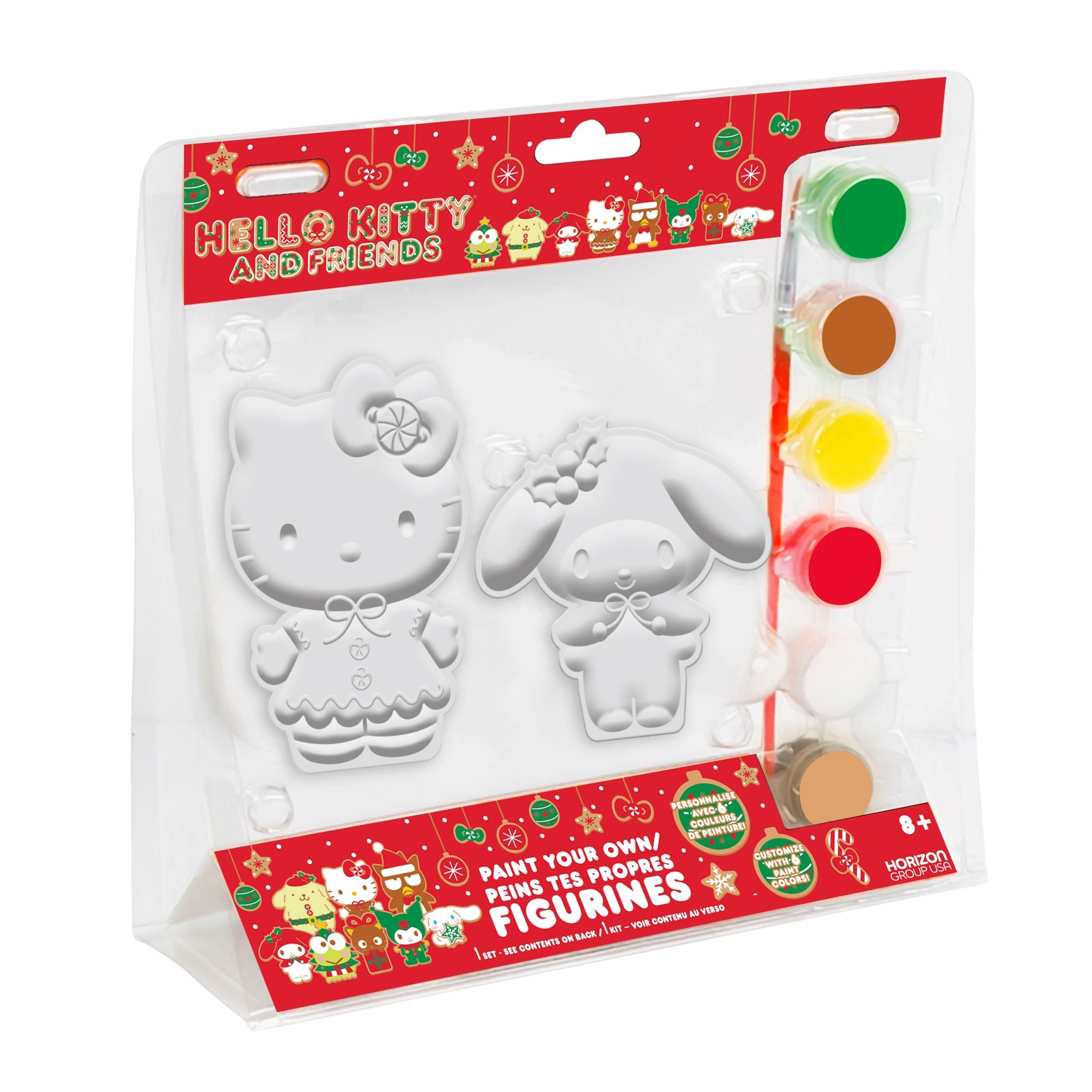 Hello Kitty&#xAE; &#x26; Friends Paint Your Own Holiday Figurines