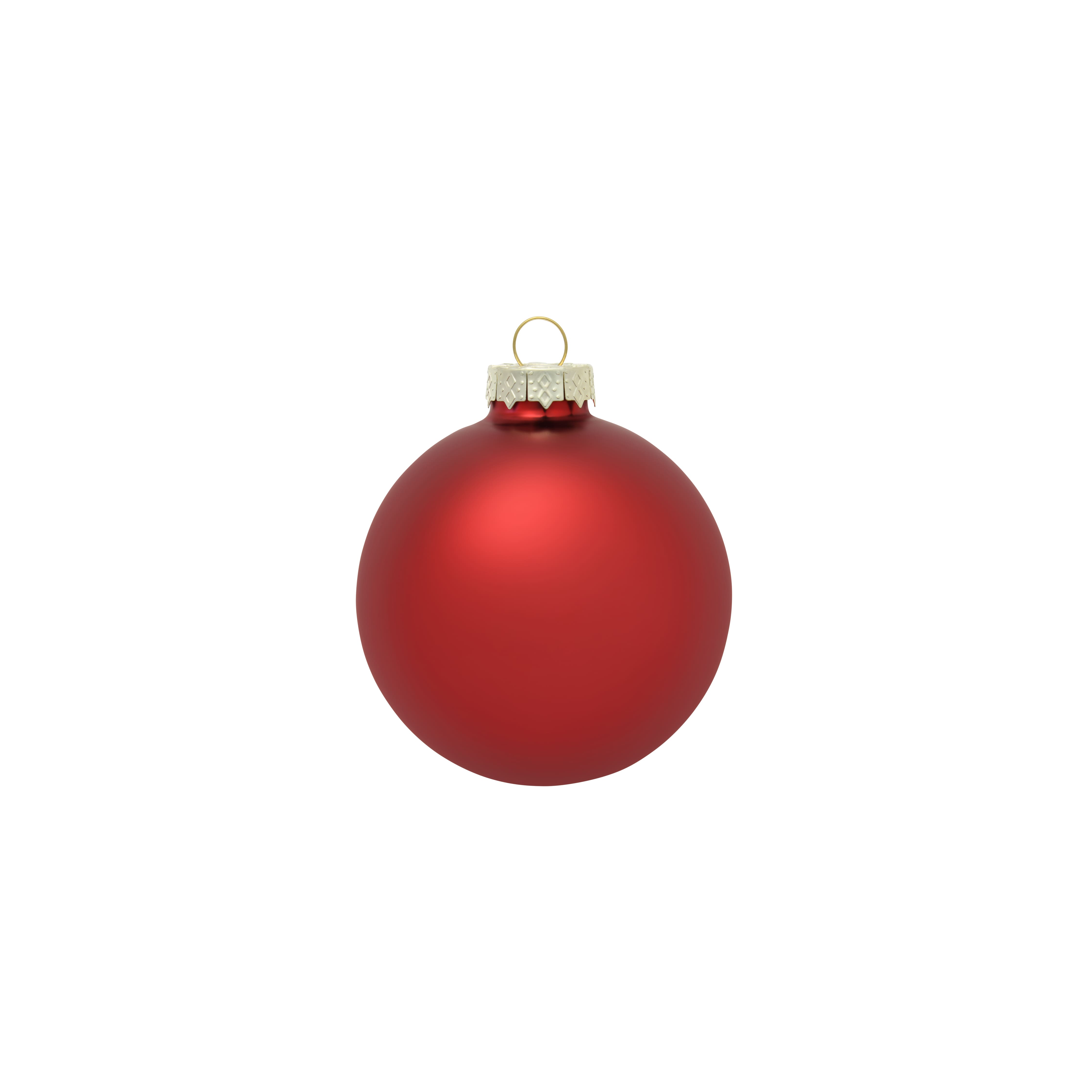 Whitehurst 12ct. 2.75" Matte Glass Ball Ornaments
