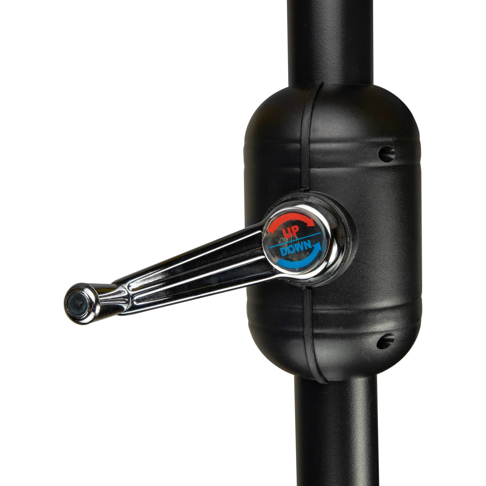 9.75ft. Outdoor Patio Market Umbrella with Hand Crank &#x26; Tilt