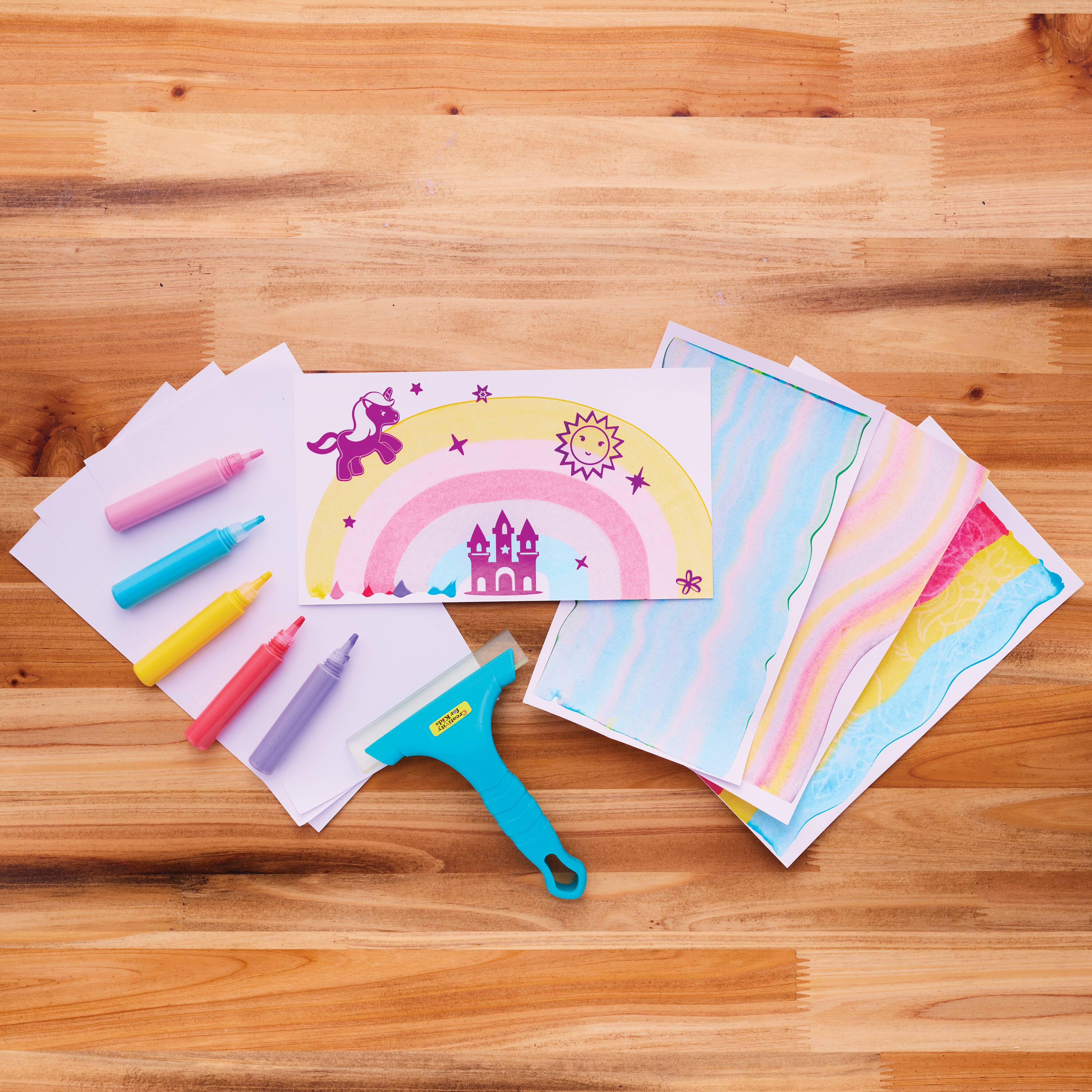 Creativity for Kids&#xAE; Unicorn Squeegeez Magic Reveal Art