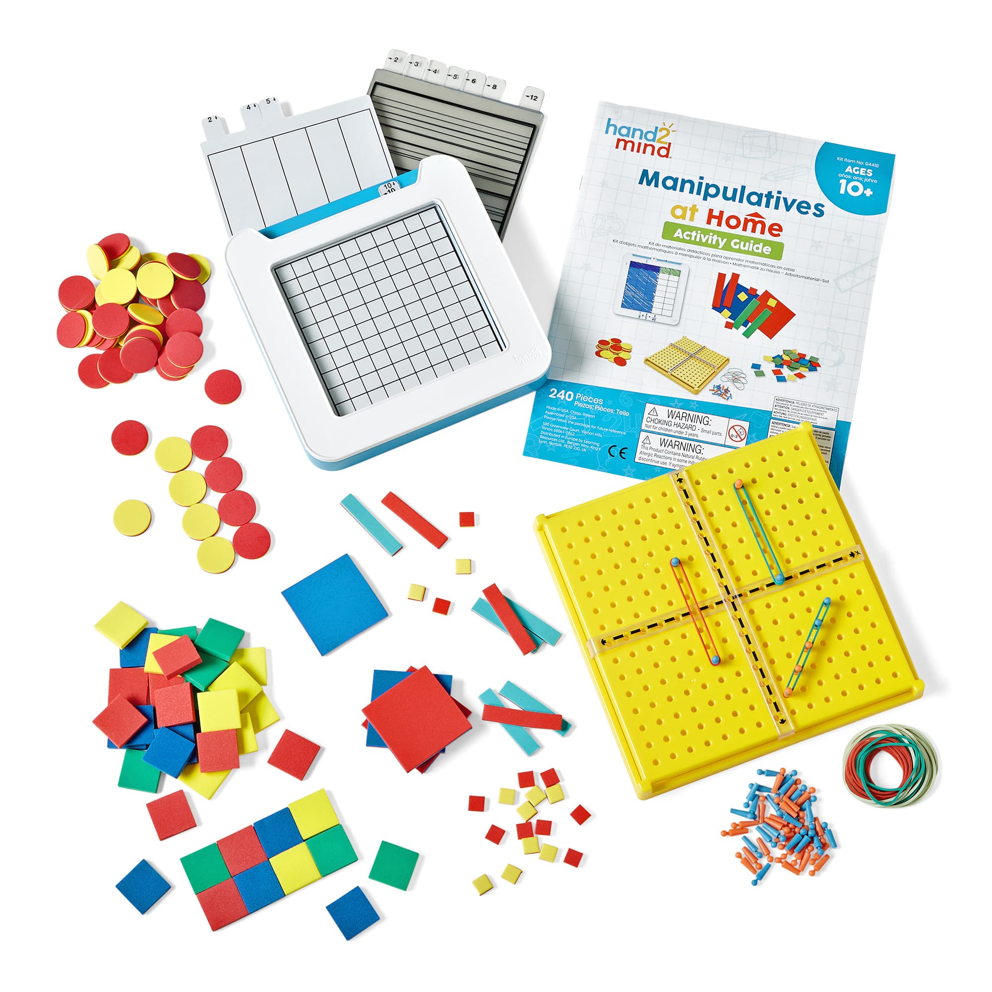 hand2mind® Manipulatives at Home Kit, Grades 6-8