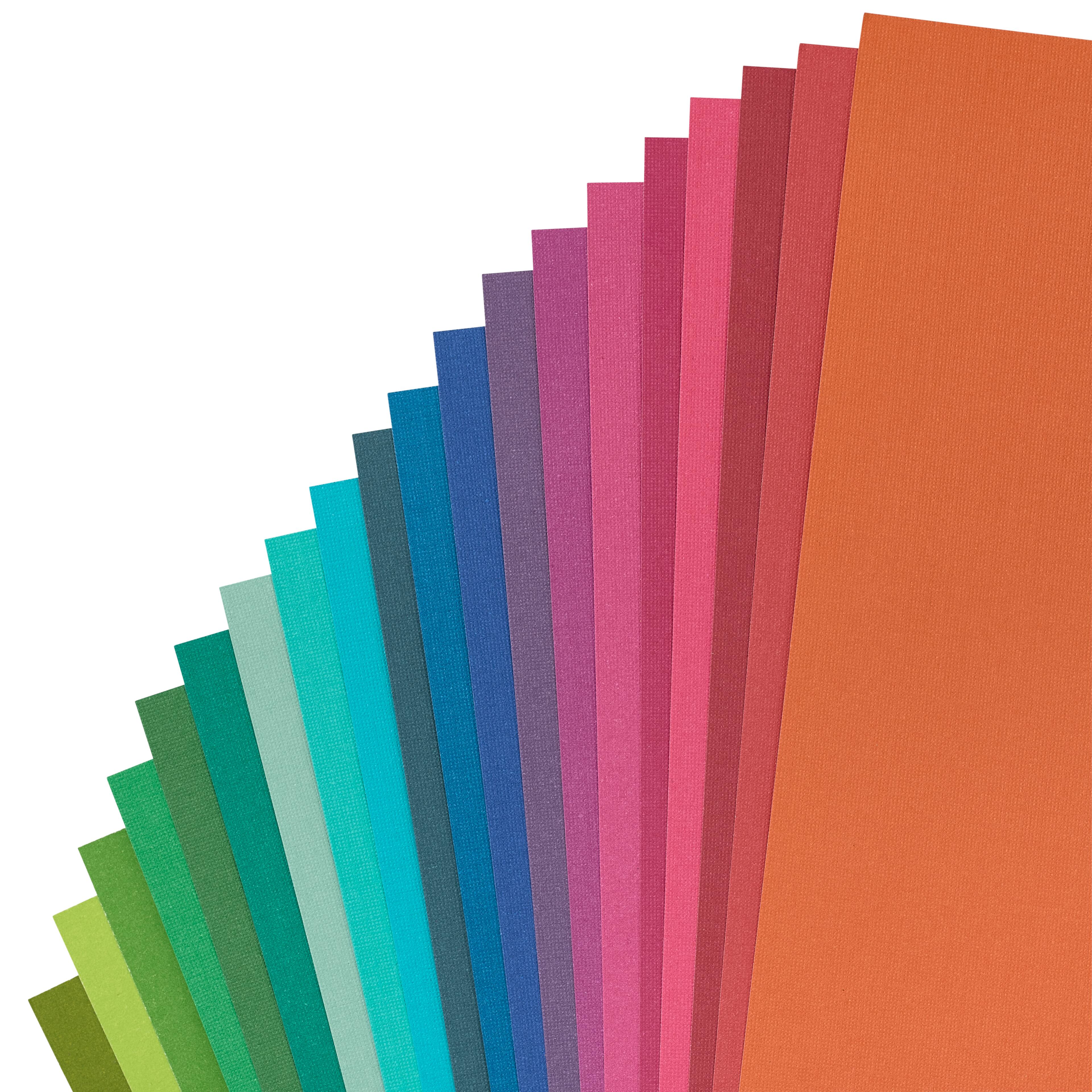 12 Pack: Jewel Colors Textured Paper Pad by Recollections&#x2122;, 4.5&#x22; x 6.5&#x22;