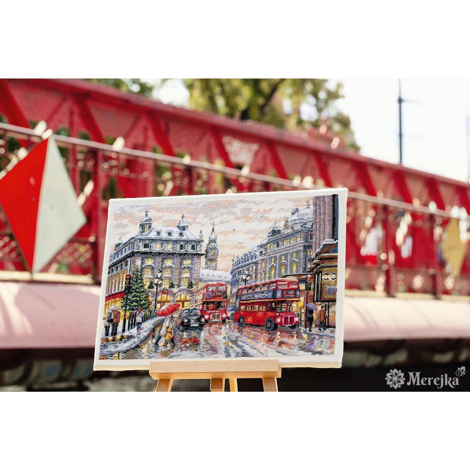 Merejka London Counted Cross Stitch Kit