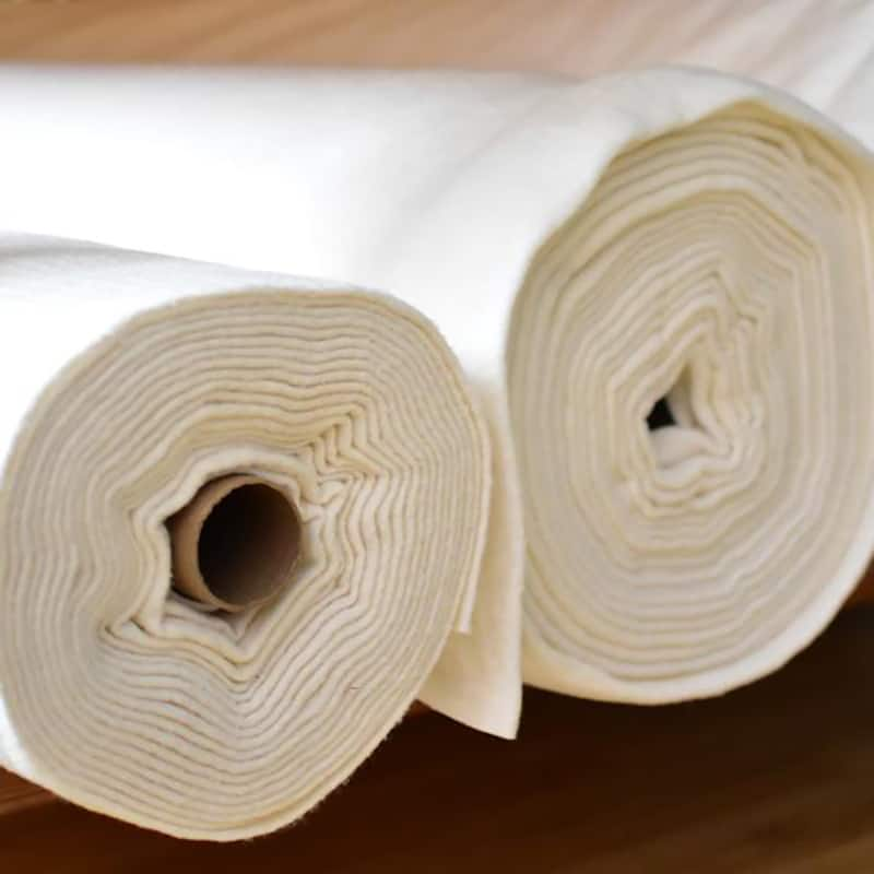 Hobbs HLBY96 Batting Heirloom Premium Cotton Unbleached Blend, 96 x 30 yd