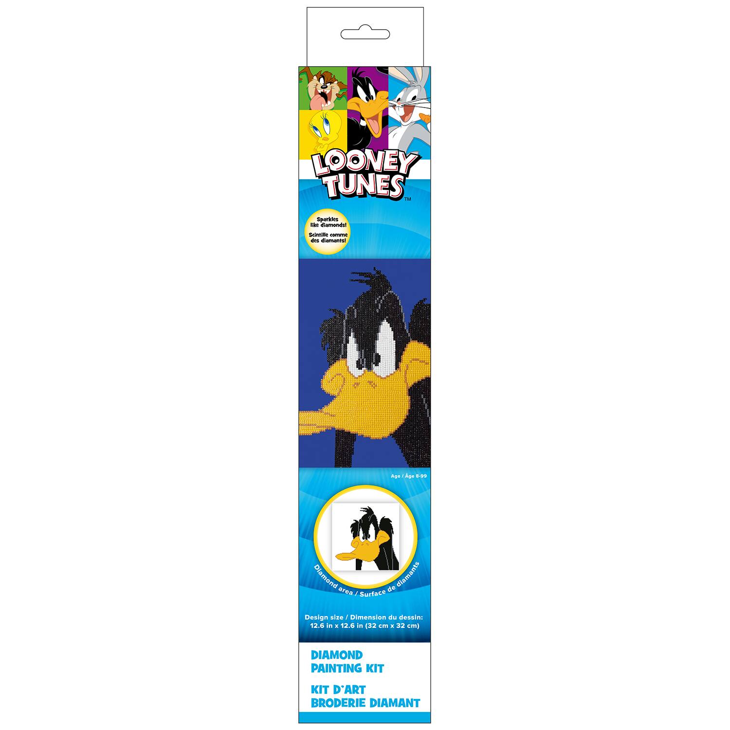 Camelot Dotz Looney Daffy Duck Diamond Painting Kit