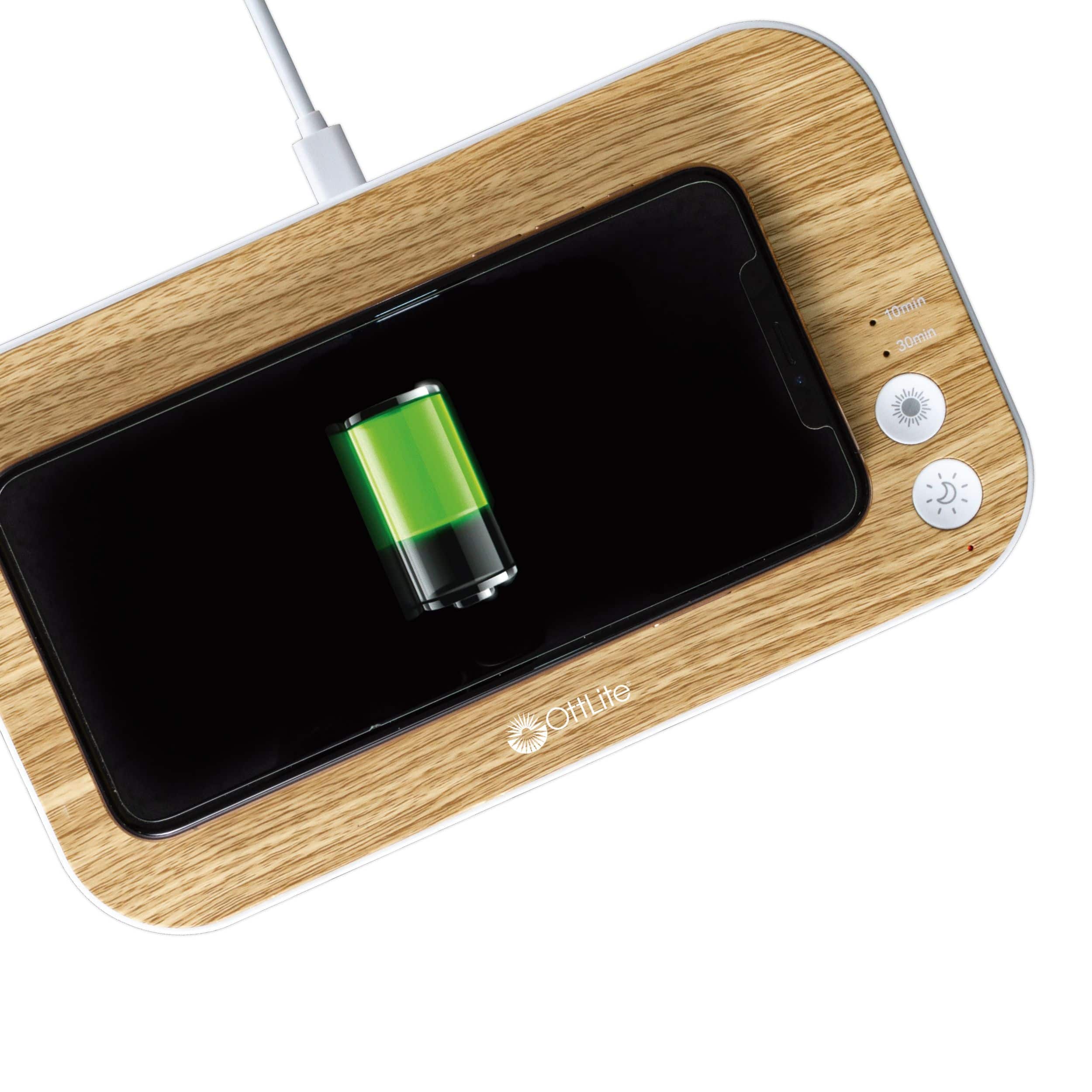 OttLite UVC Disinfecting Phone Case with Wireless Charging
