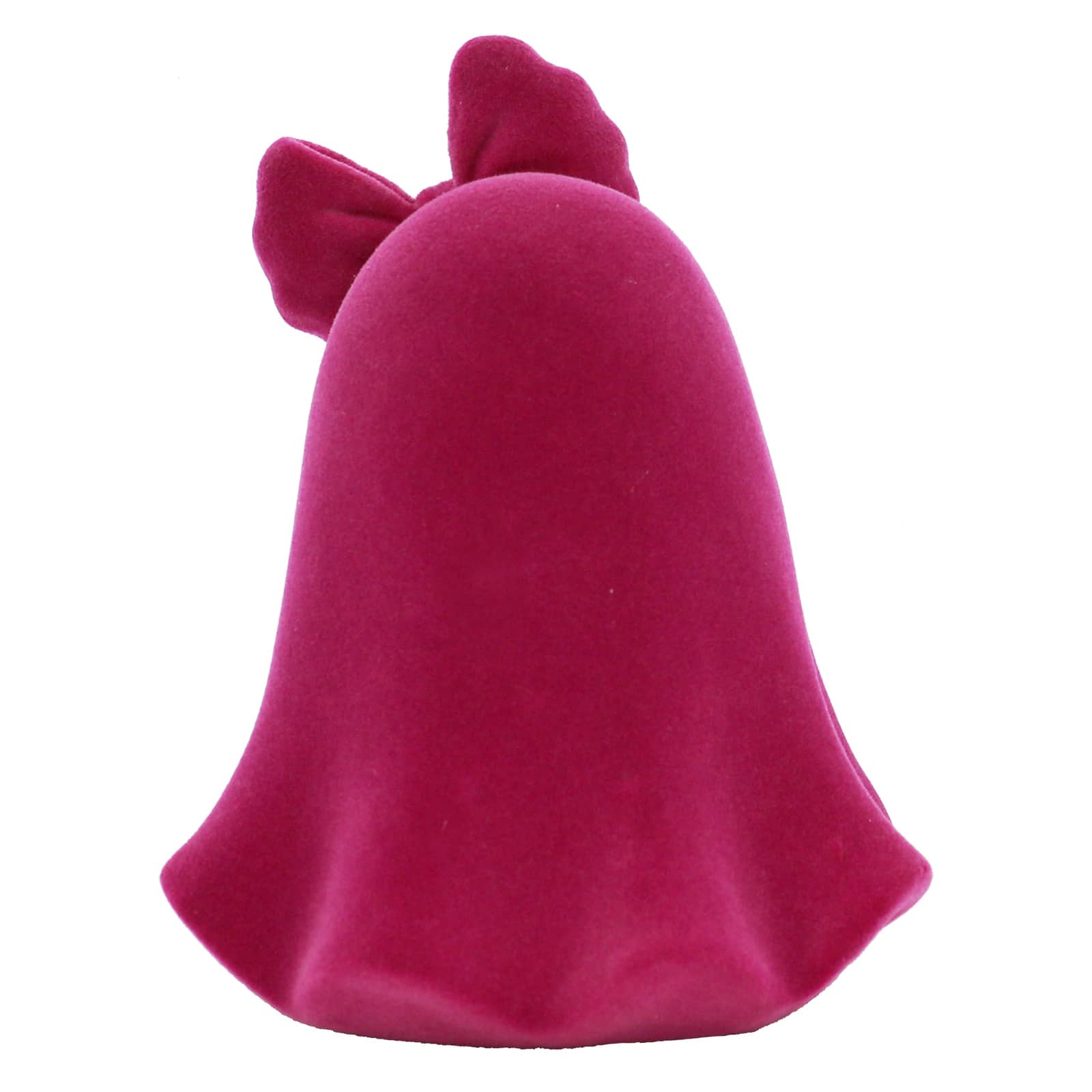 4.75&#x22; Flocked Ghost with Bow Tabletop Accent by Ashland&#xAE;