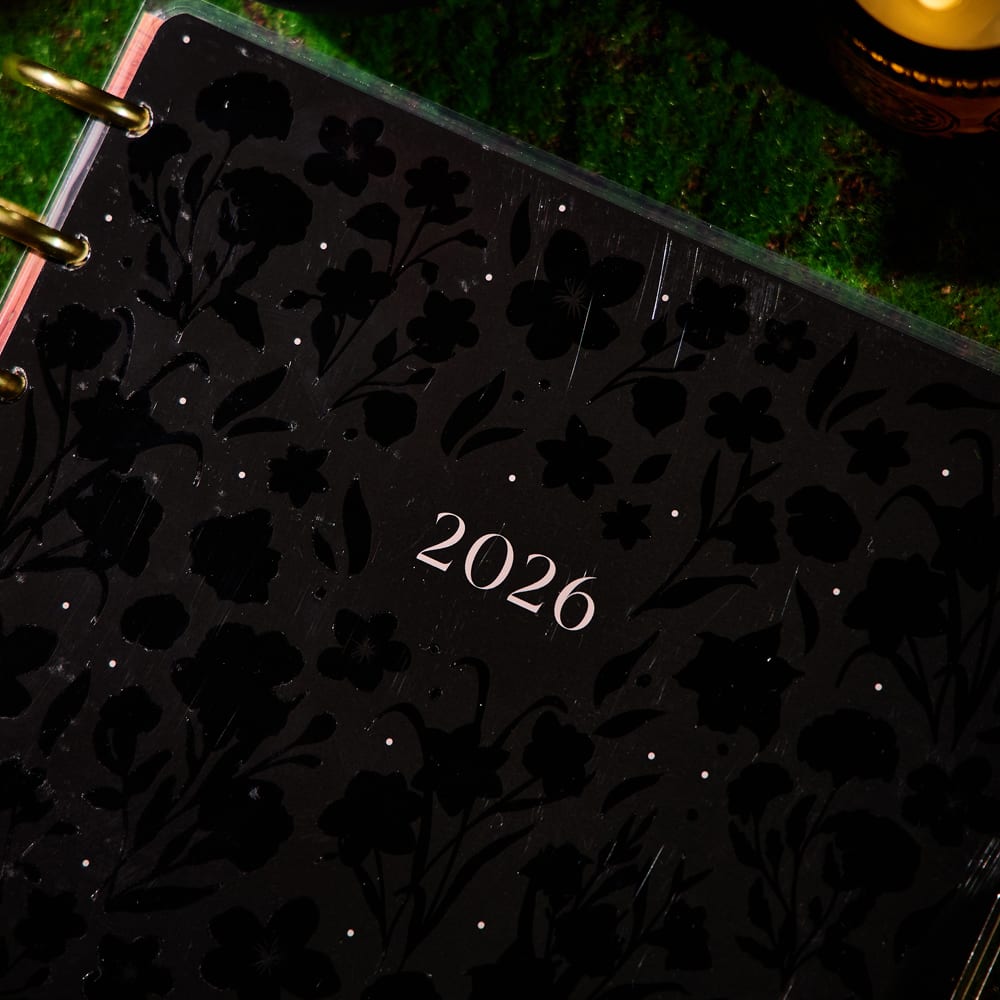 The Classic Happy Planner® Dark Garden Deluxe