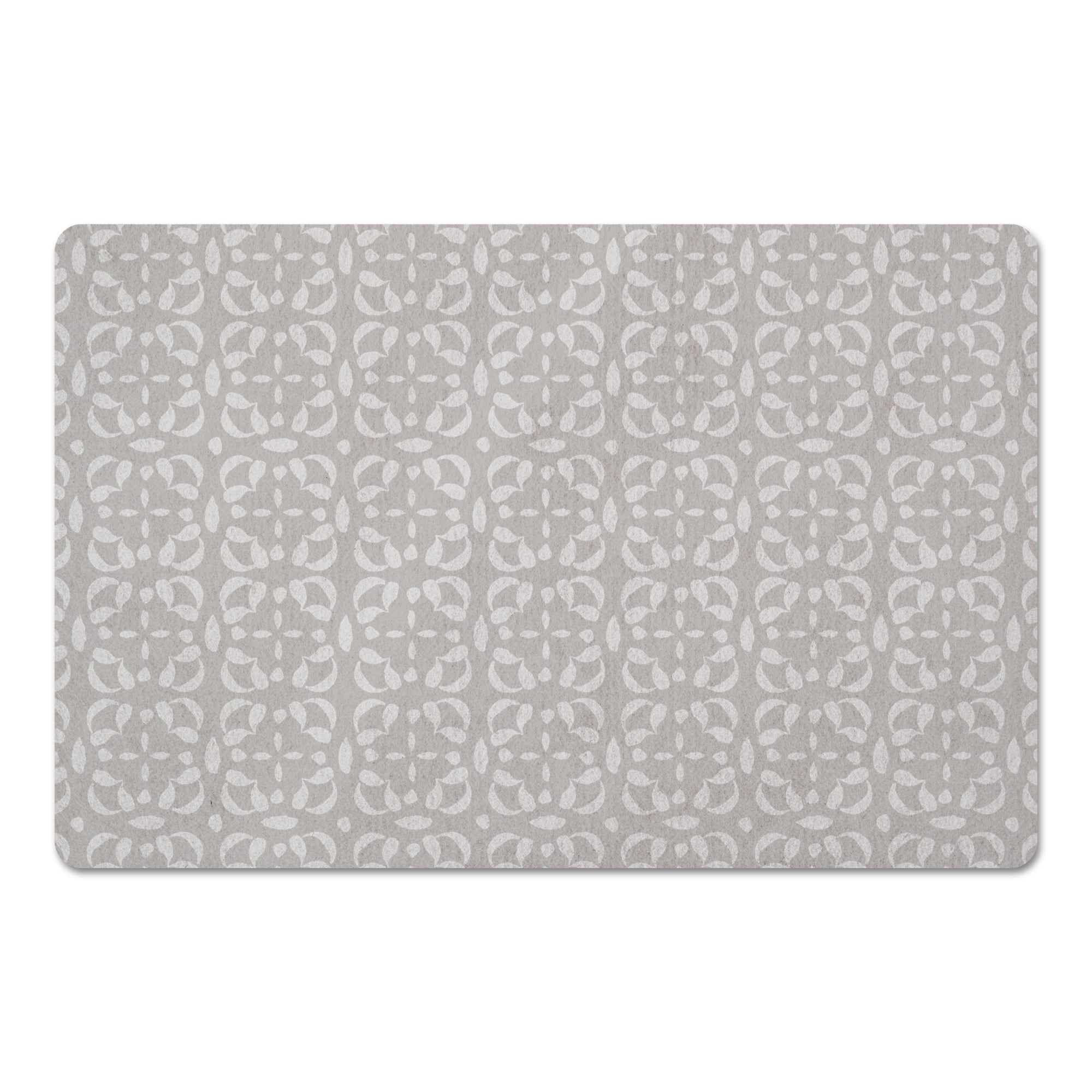 Intricate Circle Stack Floor Mat