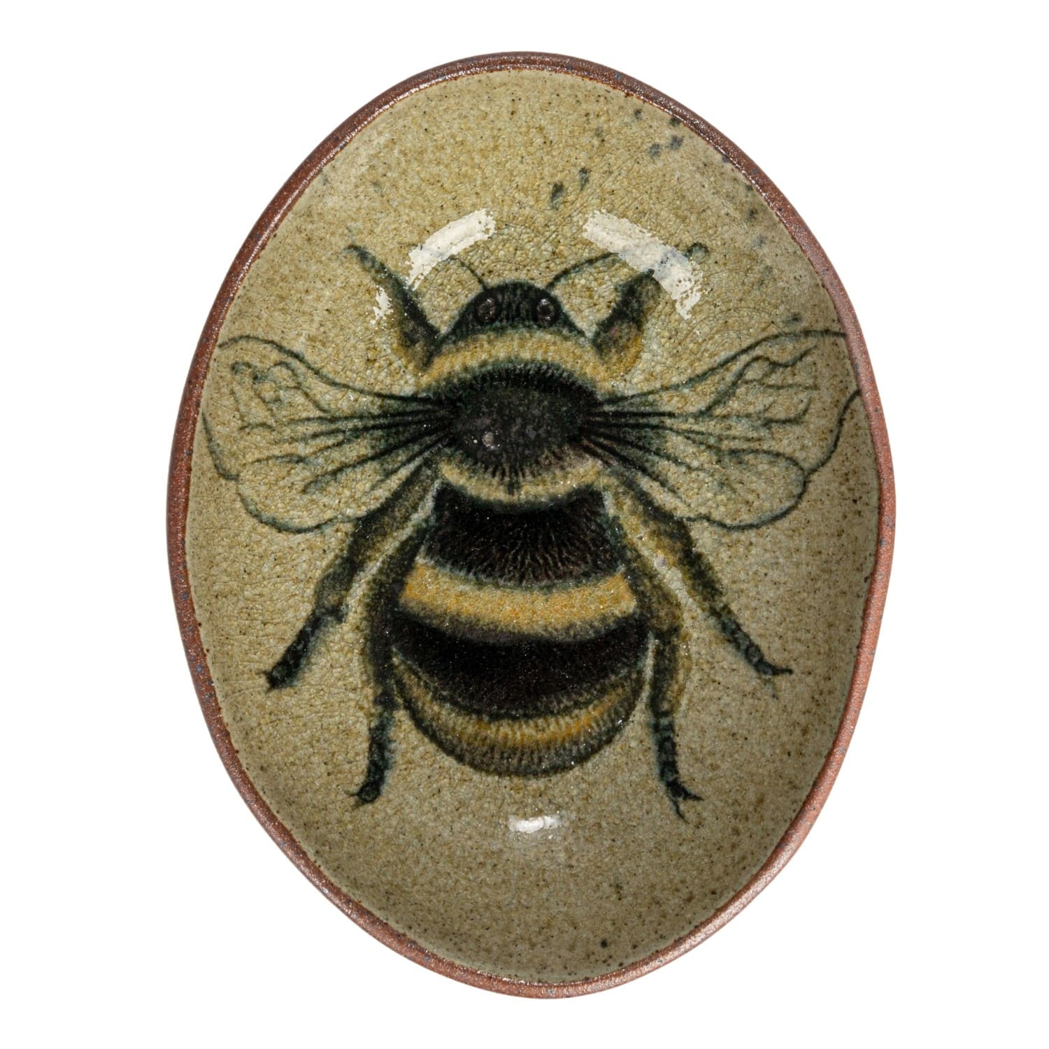 Hello Honey® 7" Insect & Bird Design Stoneware Bowl Set