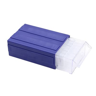 Sparkly Selections Blue Diamond Art Container Drawer with 35 Bottles Paint | 4" x 6" x 2" | Michaels&reg;