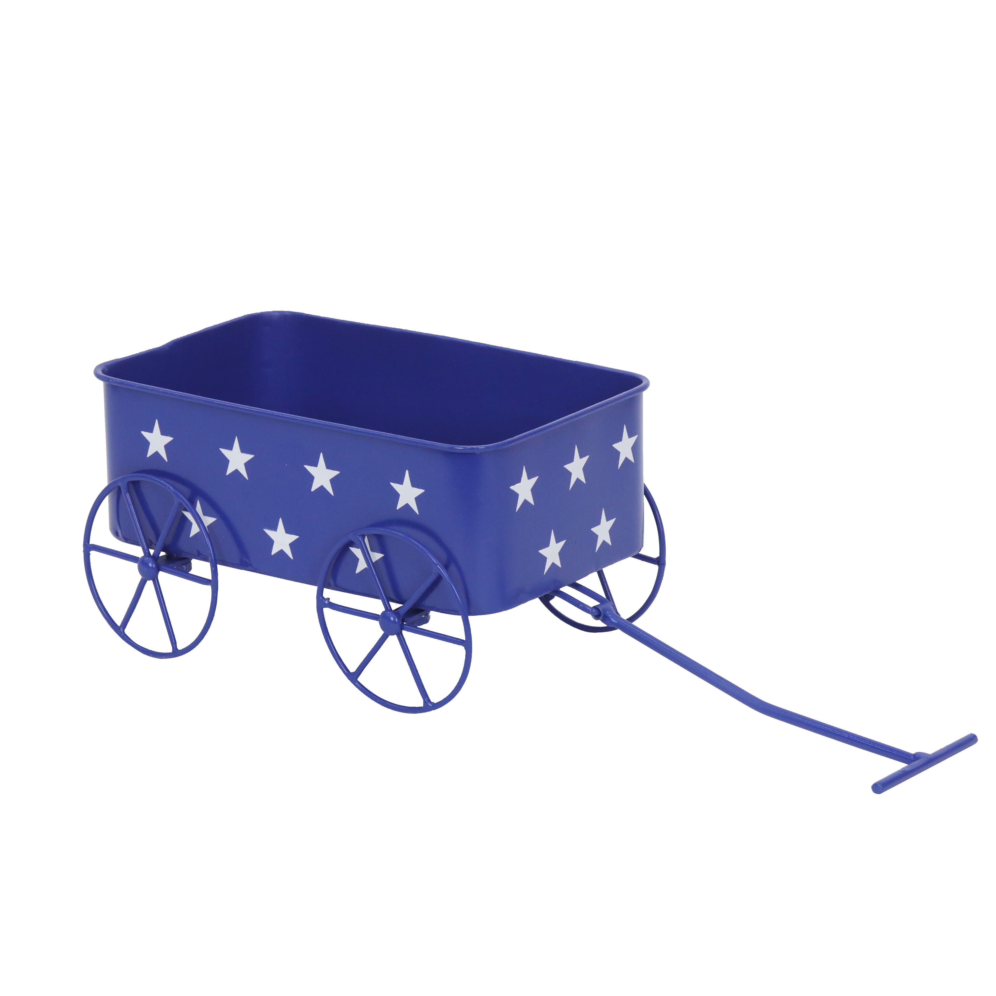 9.25&#x22; Blue Wagon Tabletop D&#xE9;cor by Celebrate It&#x2122;