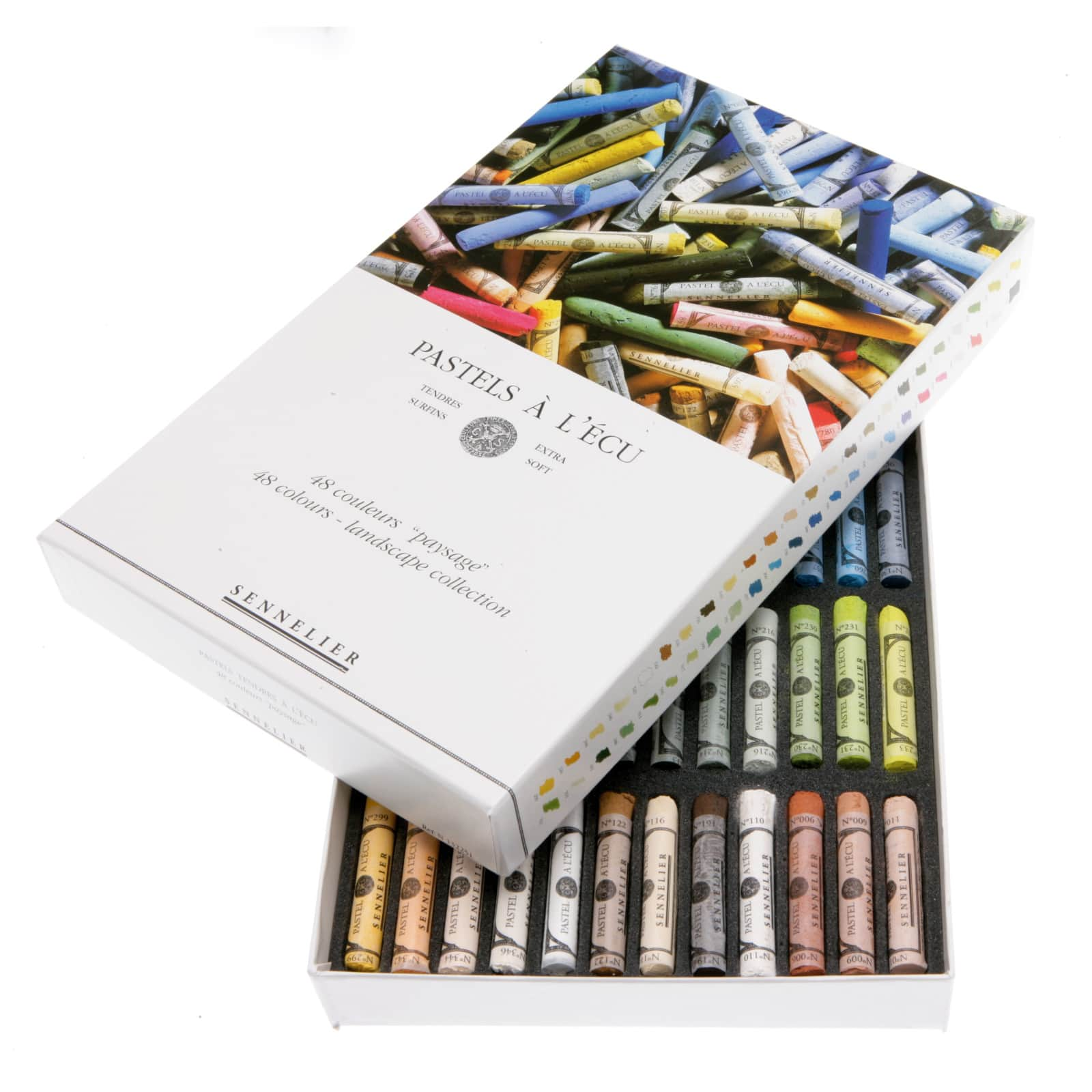 Sennelier Extra-Soft Landscape 48 Color Pastel Full Stick Set