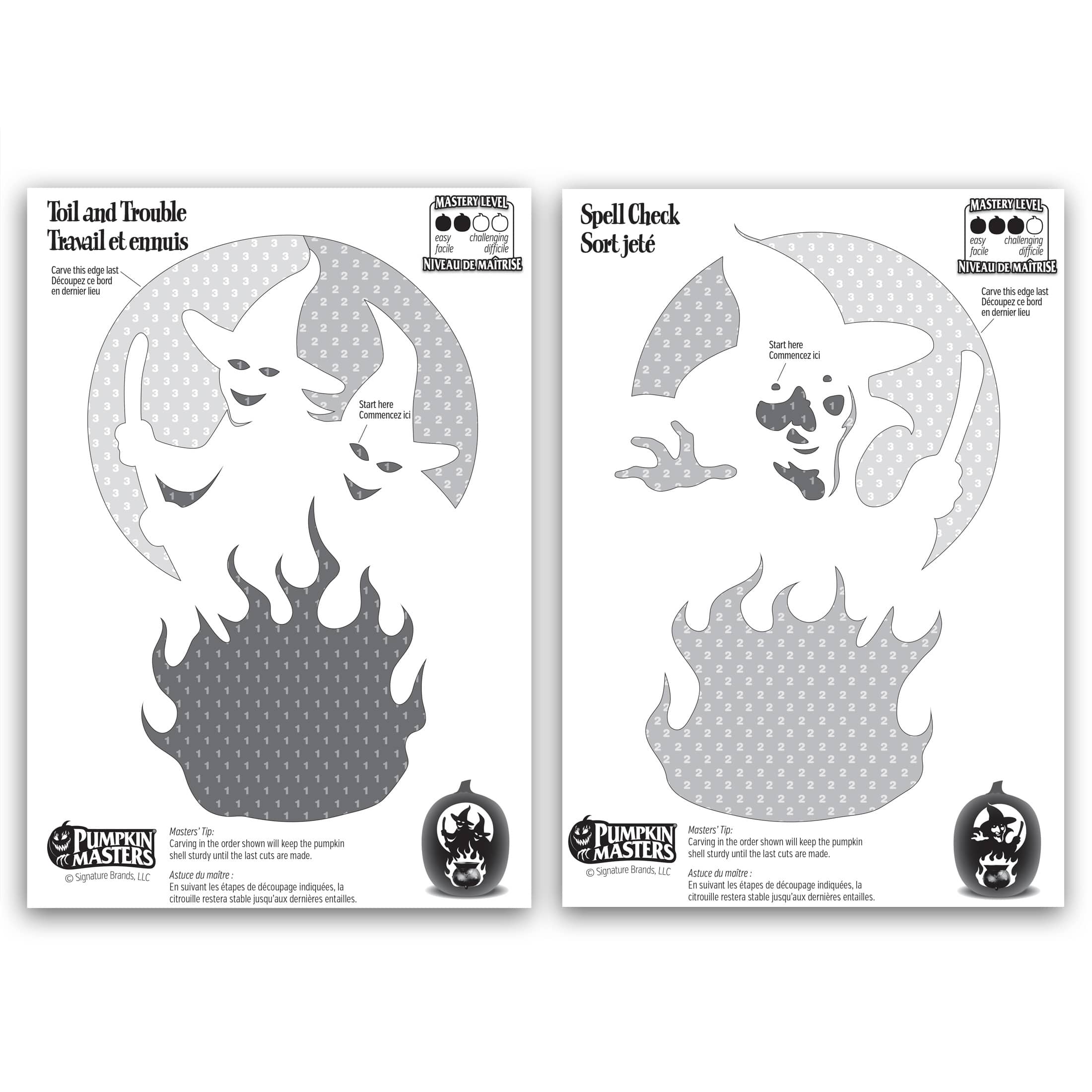 Pumpkin Masters® Wicked Cauldron Complete Carving & Lighting Kit