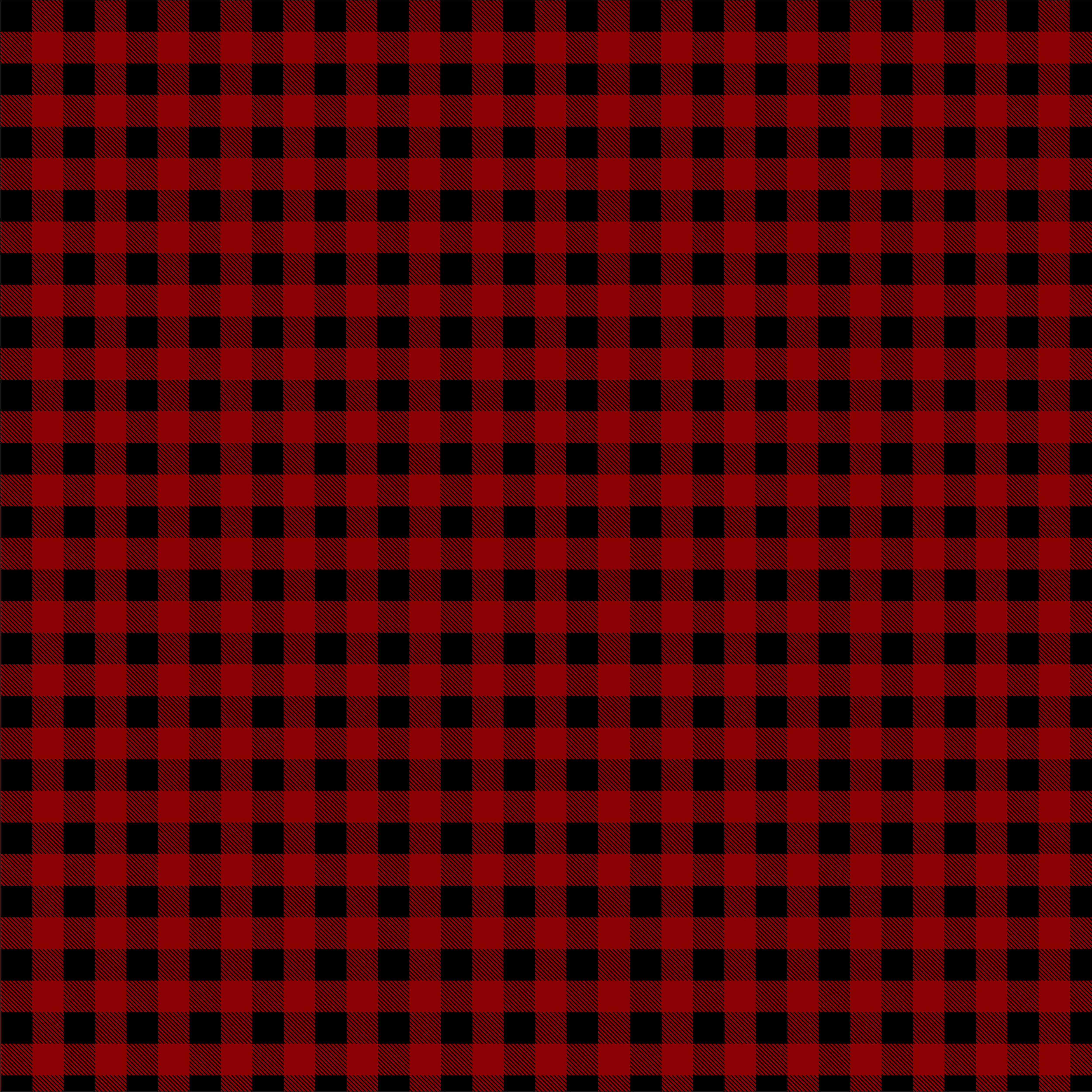 Bandana à carreaux rouge et noir d’Imagin8