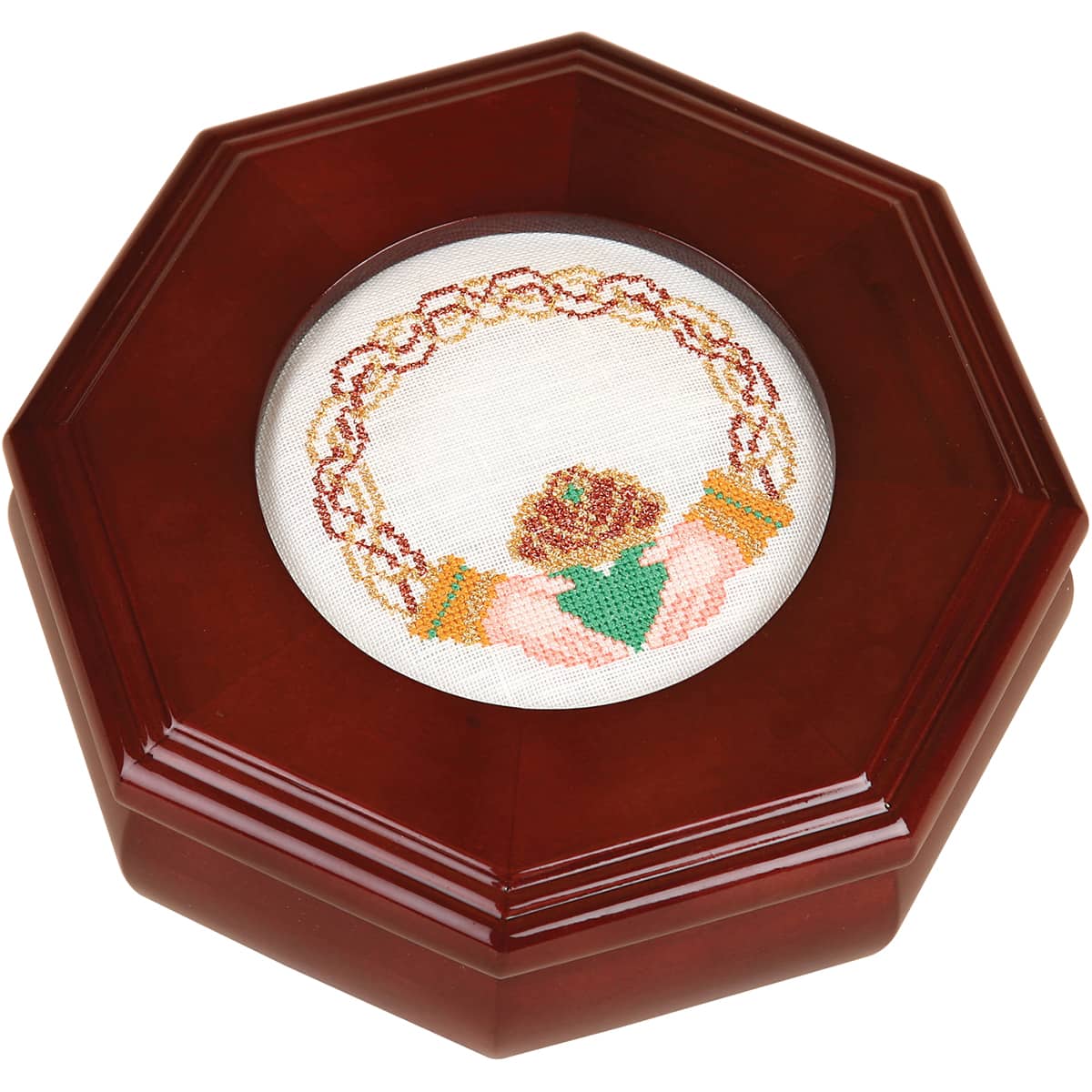 Sudberry House Mahogany Octagon Box