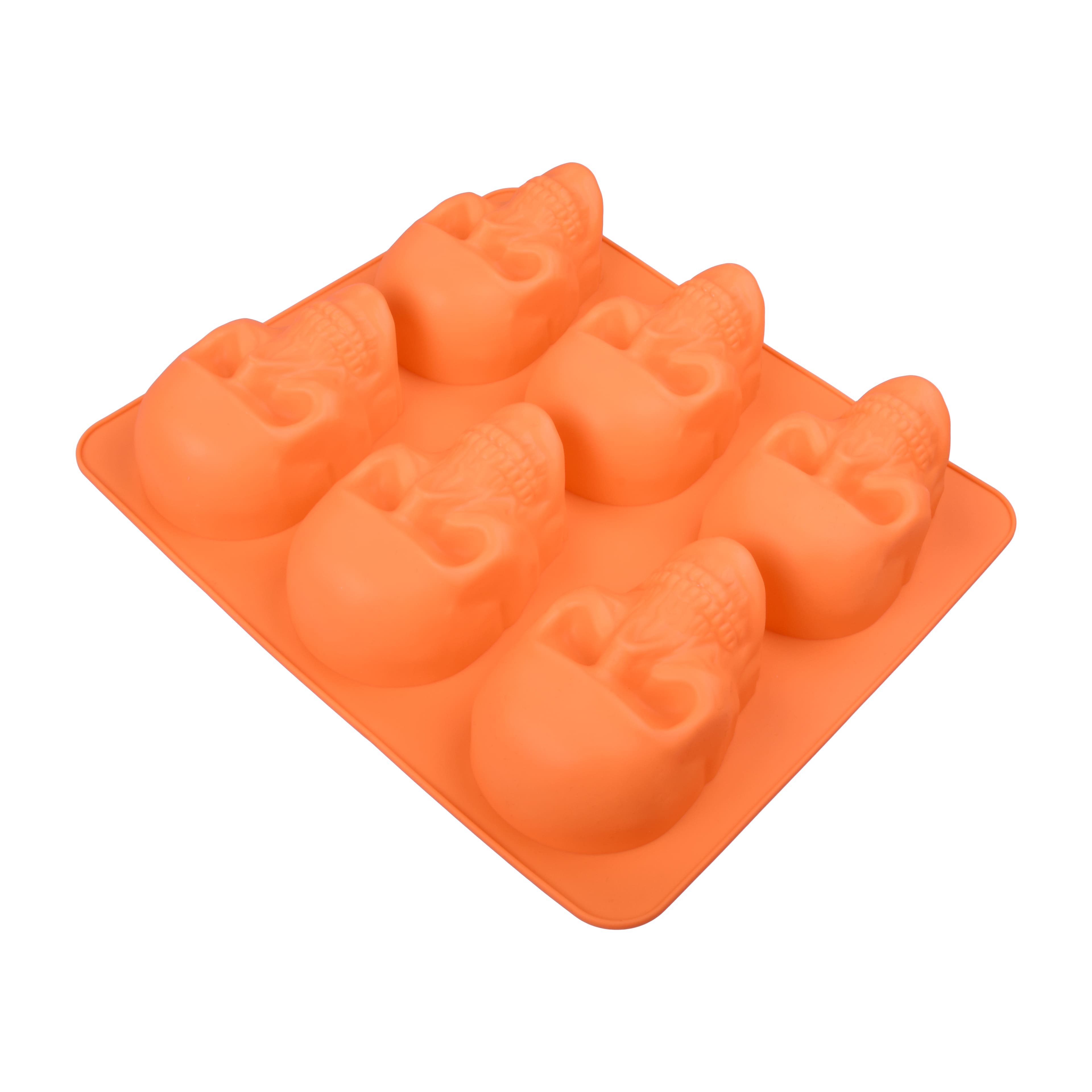 Skull Silicone Cakelette Mold by Celebrate It&#xAE;