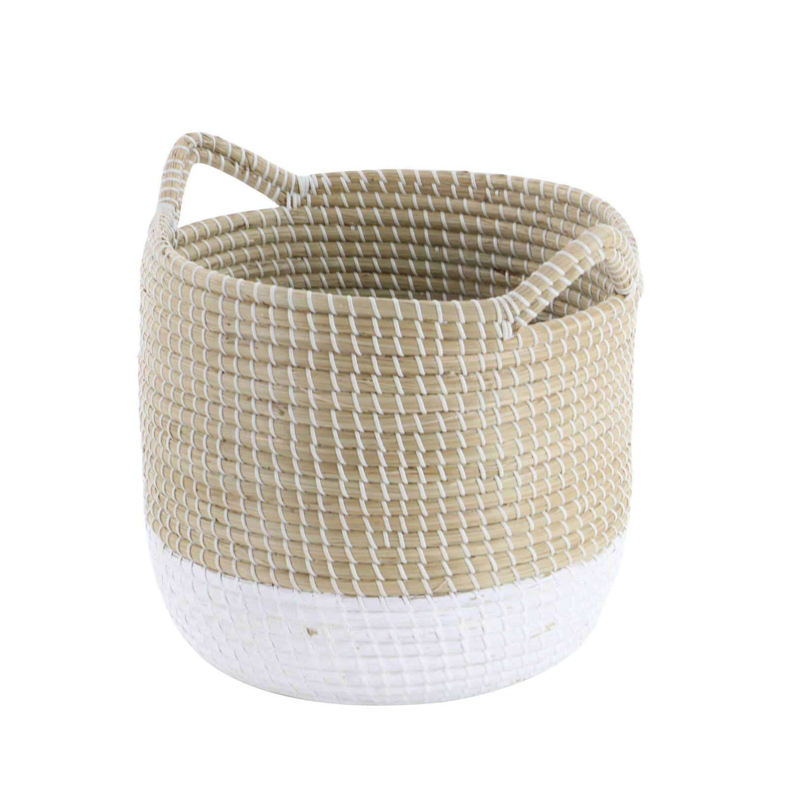 CosmoLiving by Cosmopolitan Brown Sea Grass Contemporary Storage Basket Set