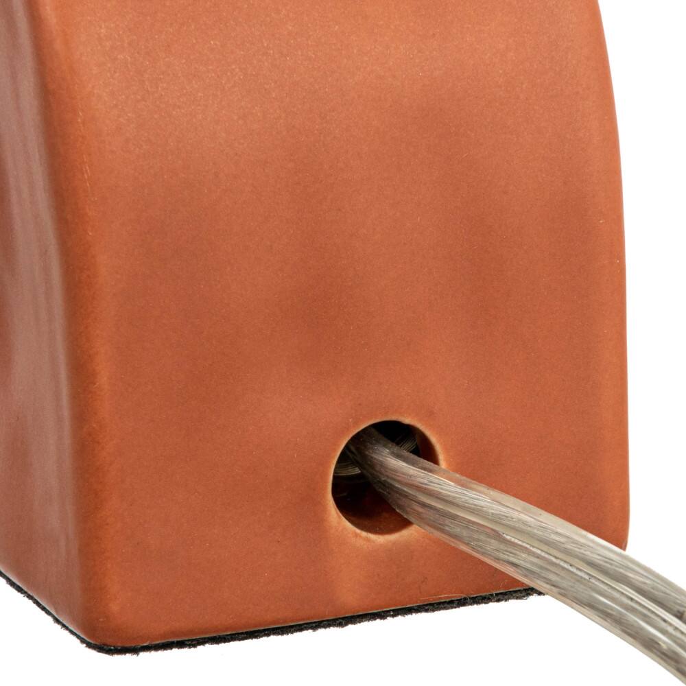 Hello Honey® 4" Scandinavian Terracotta Exposed Bulb Table Lamp