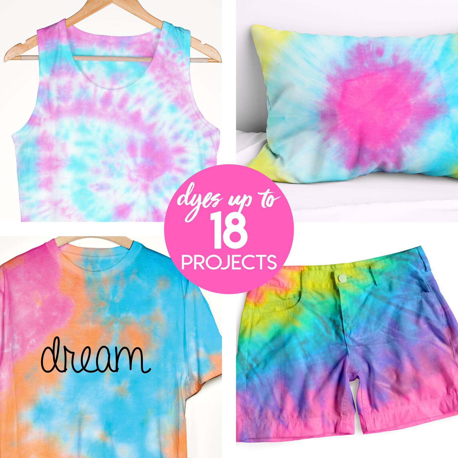 Just My Style® Neon Glow Tie-Dye Box