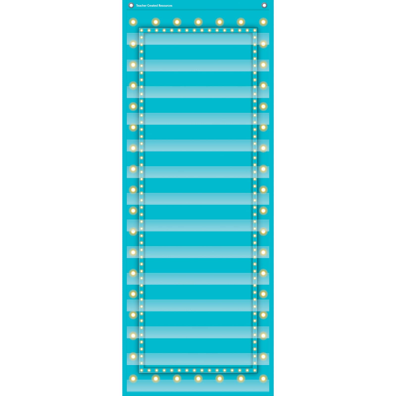 Purchase the Teacher Created Resources Light Blue Marquee 14 Pocket Chart at Michaels