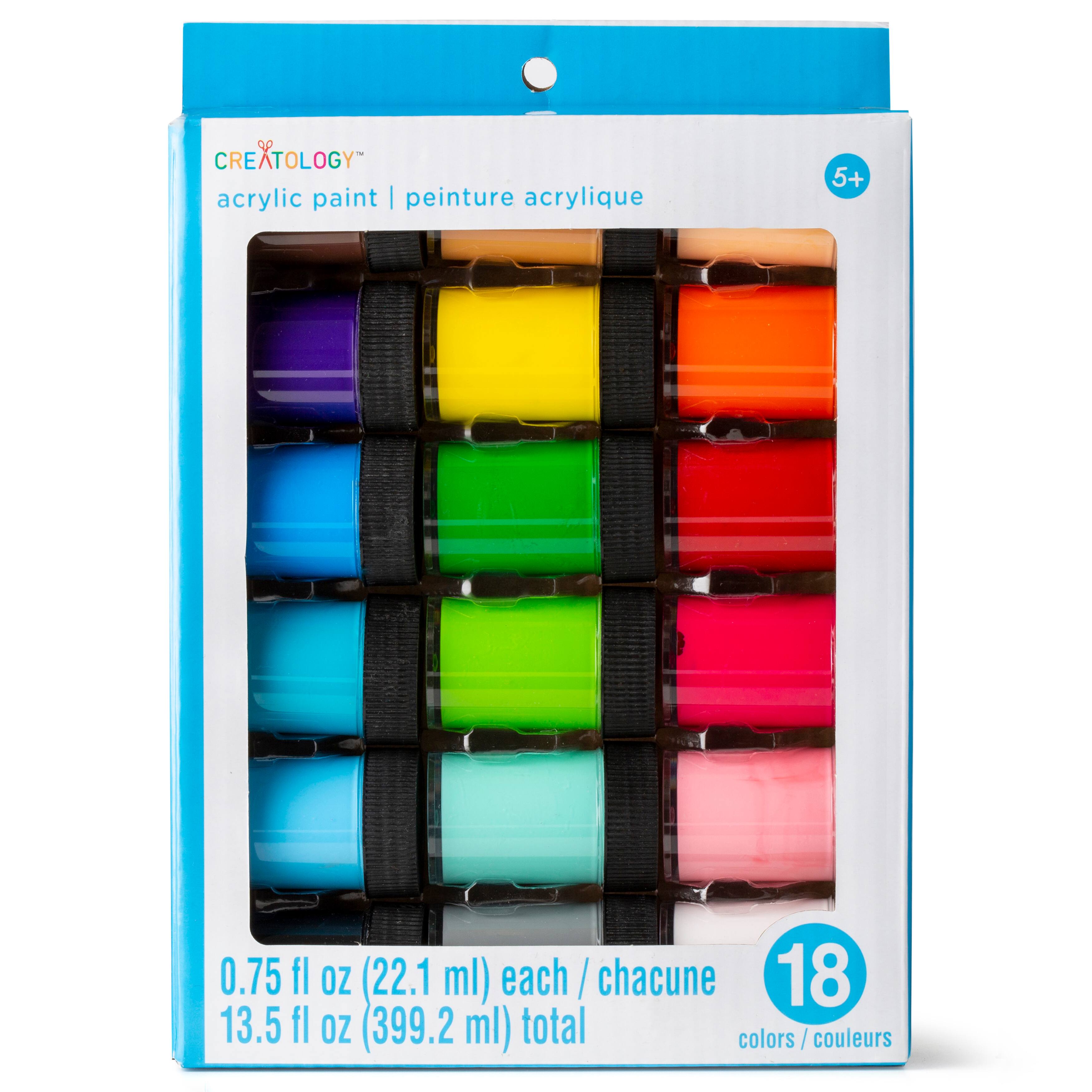12 Packs: 18 ct. (216 total) Acrylic Paint Set by Creatology™
