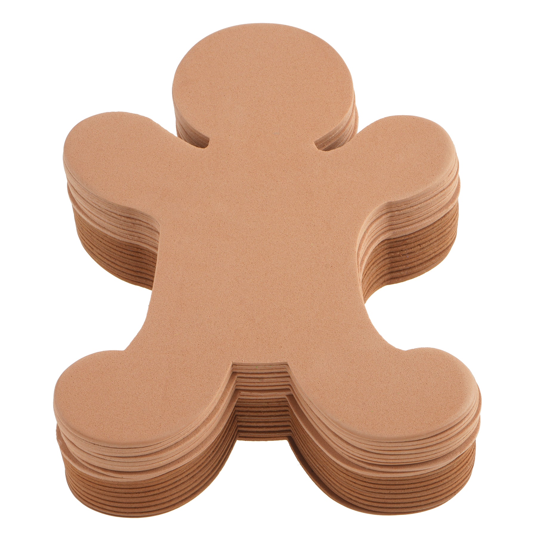 Gingerbread Foam Shapes, 18ct. by Creatology&#x2122;