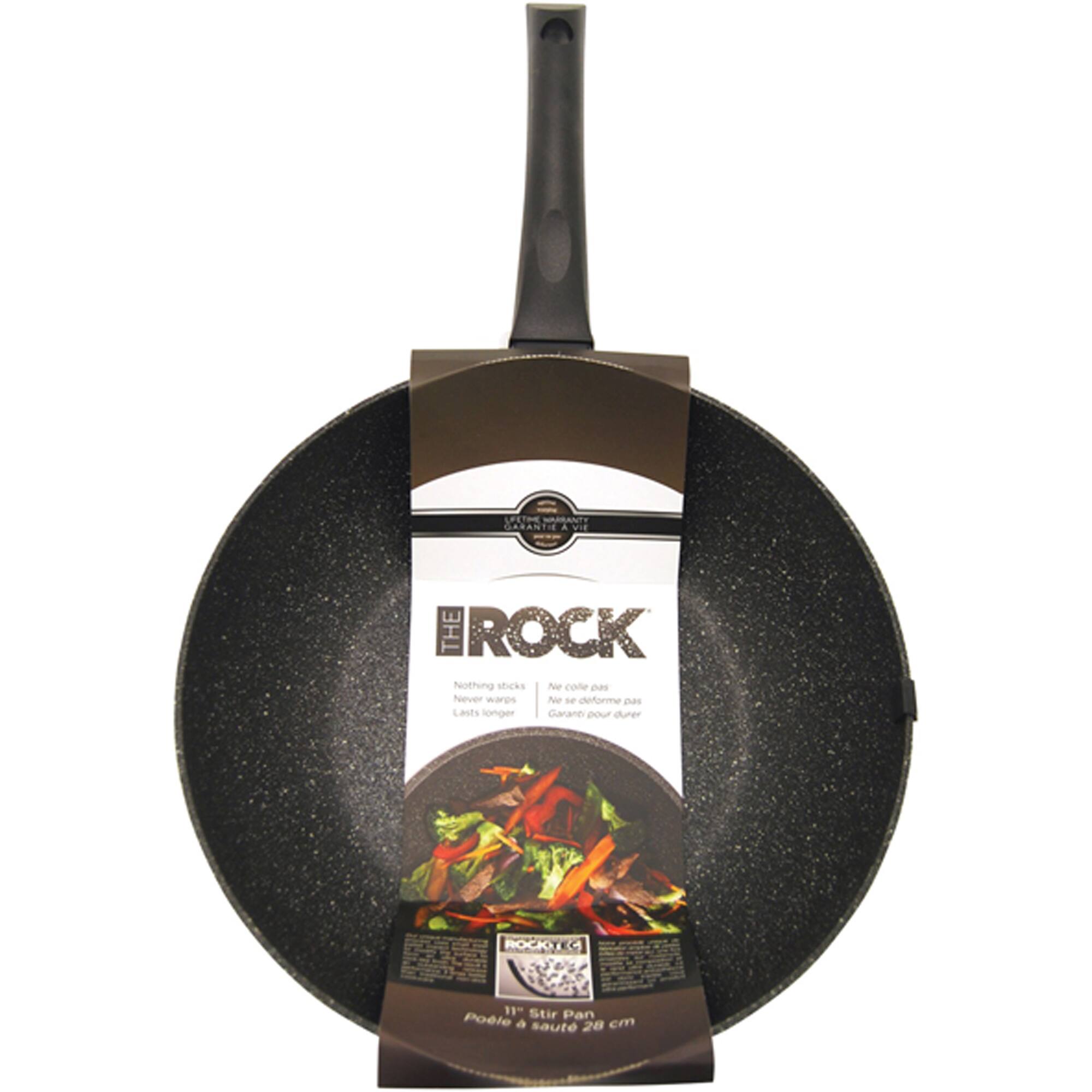 The Rock&#xAE; by Starfrit&#xAE; 11&#x22; Stir Fry Pan