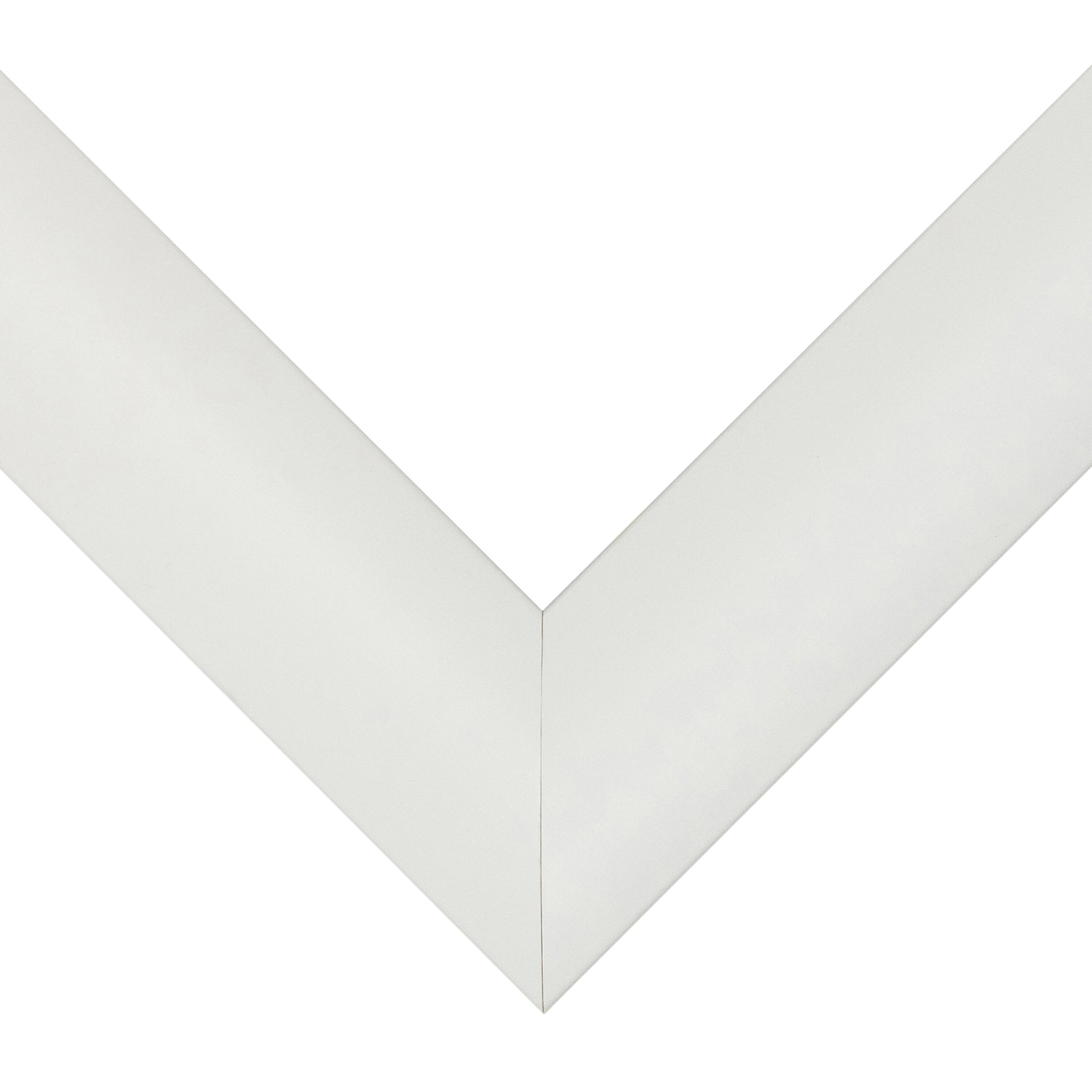 Frame USA Corporate Rounded White Single Image Picture Frame