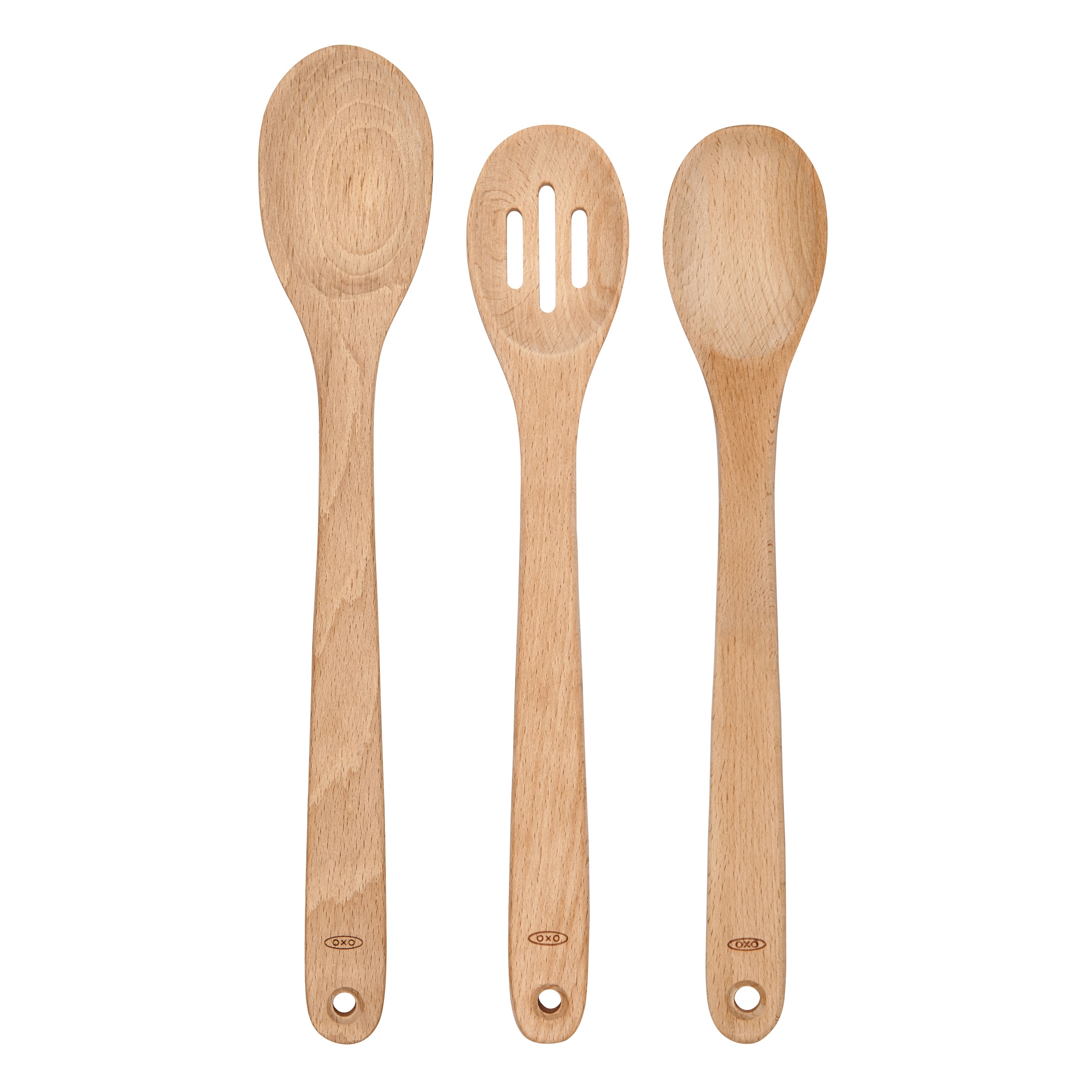 OXO Softworks 3-Piece Wooden Spoon Set